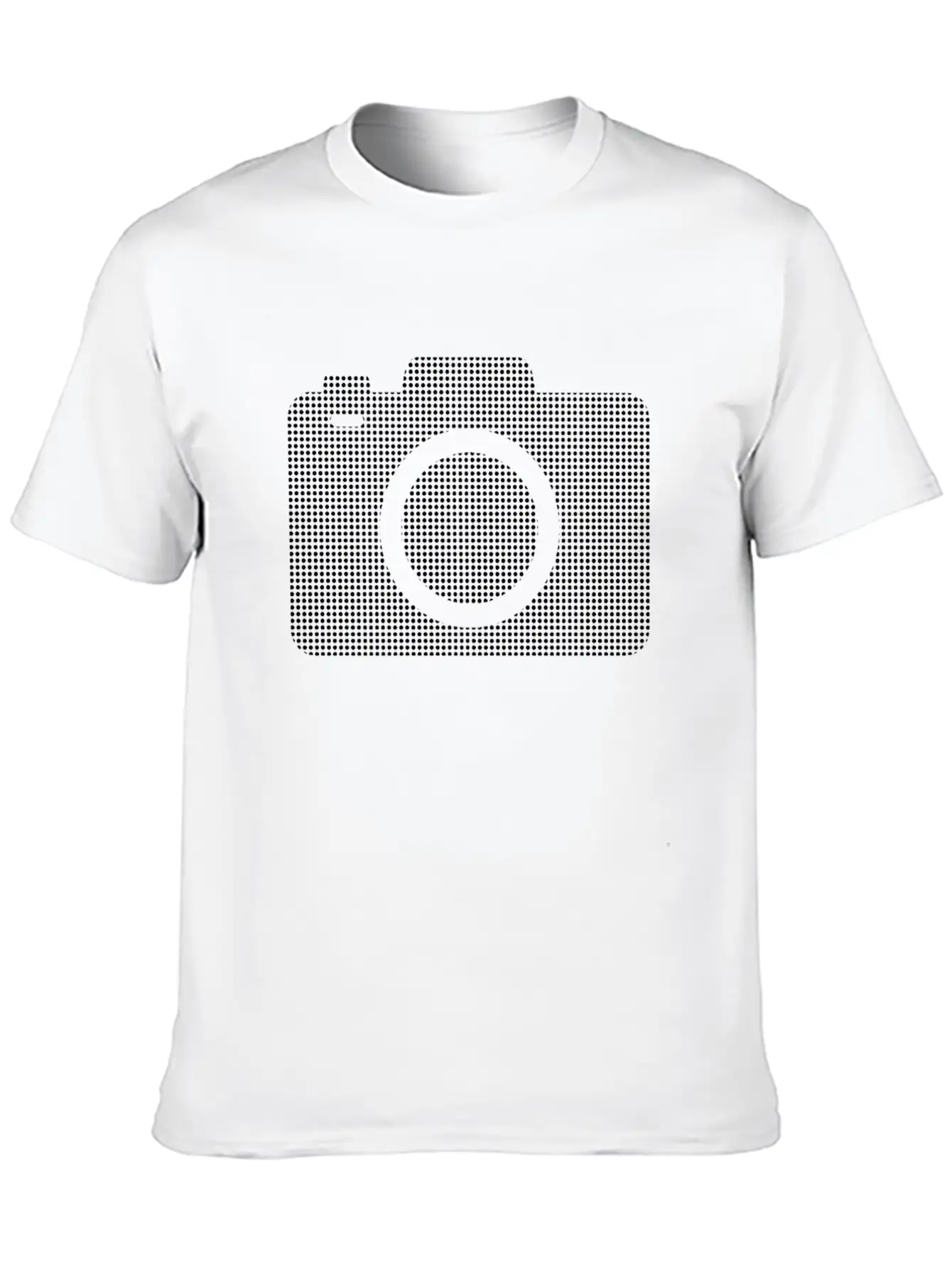 Camera Essential Cotton Tee For Daily Outfits – Unisex Style