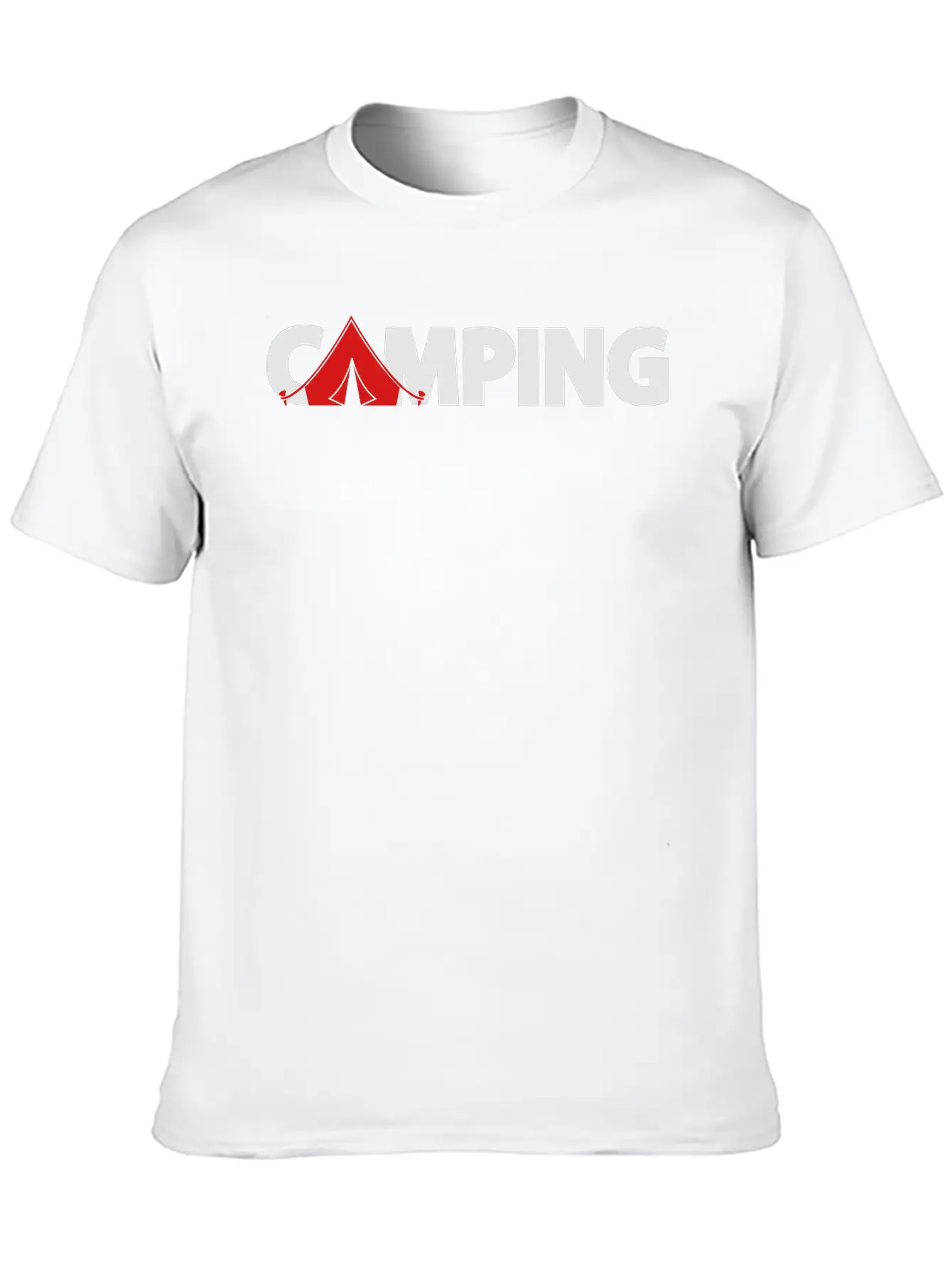 Camping Classic Fit Graphic Tee For Daily Comfort – Unisex Cotton Shirt