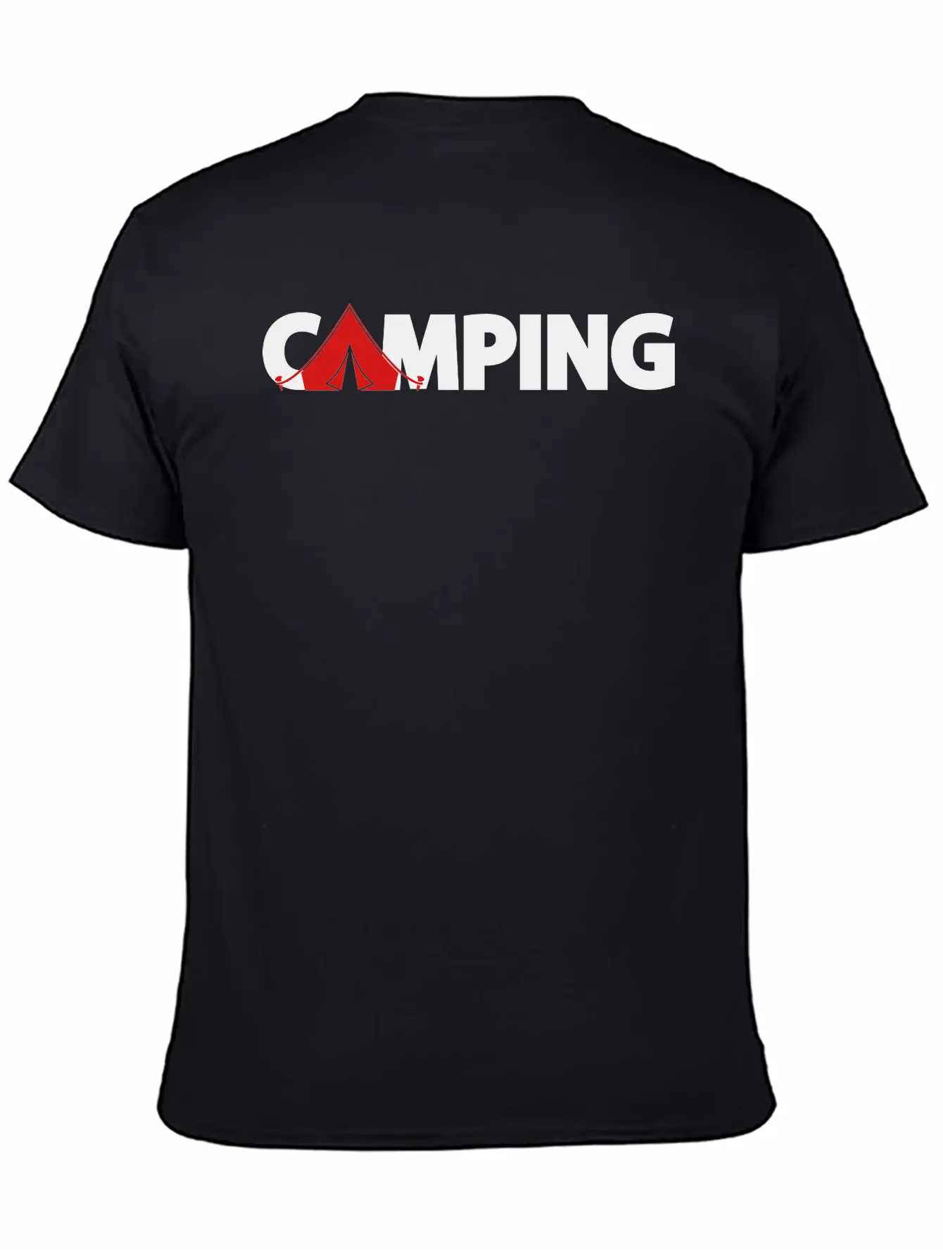 Camping Classic Fit Graphic Tee For Daily Comfort – Unisex Cotton Shirt