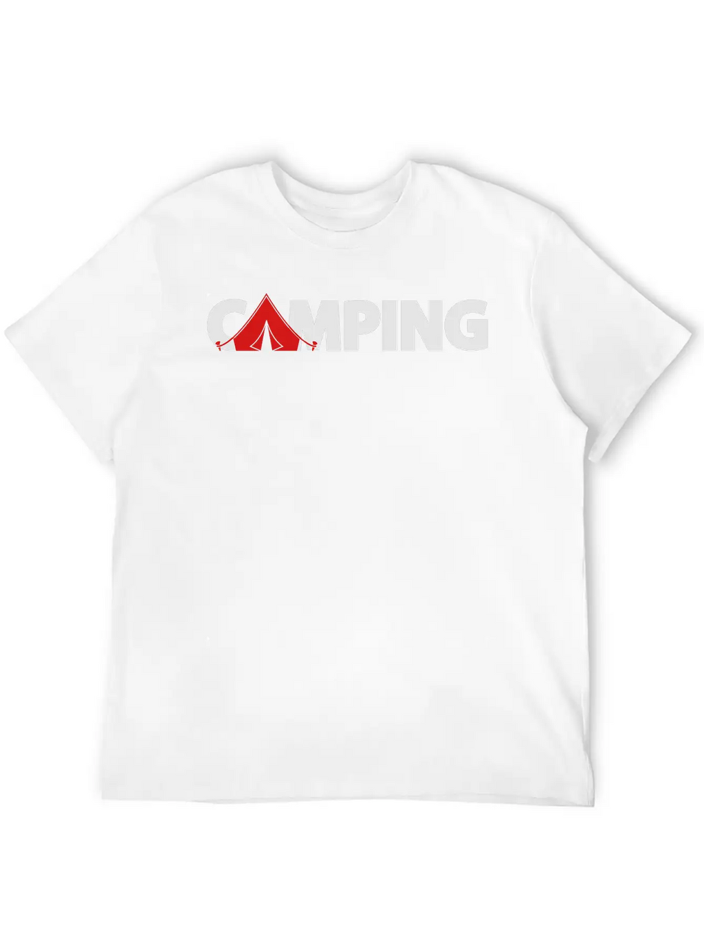 Camping Classic Fit Graphic Tee For Daily Comfort – Unisex Cotton Shirt