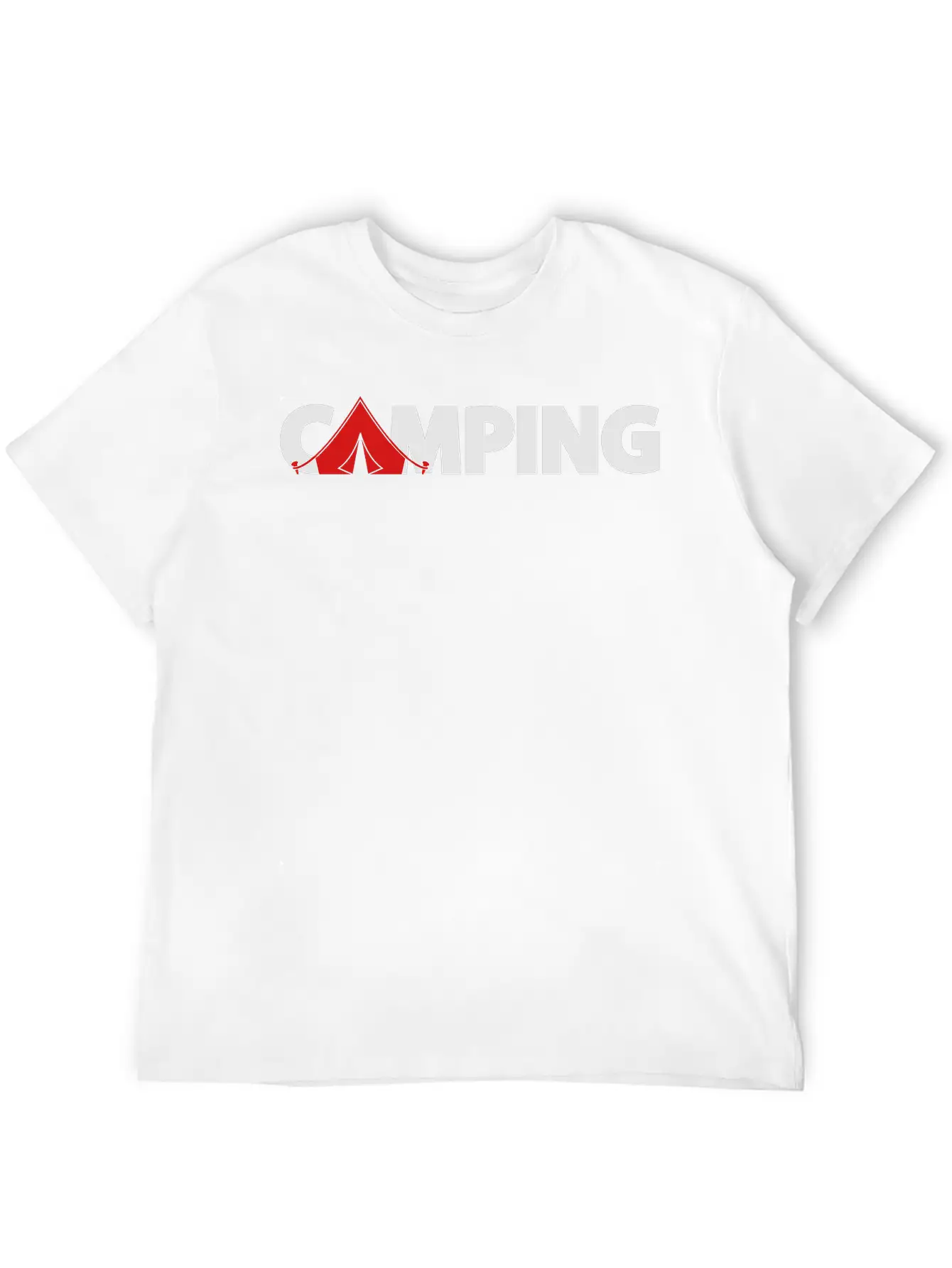 Camping Classic Fit Graphic Tee For Daily Comfort – Unisex Cotton Shirt