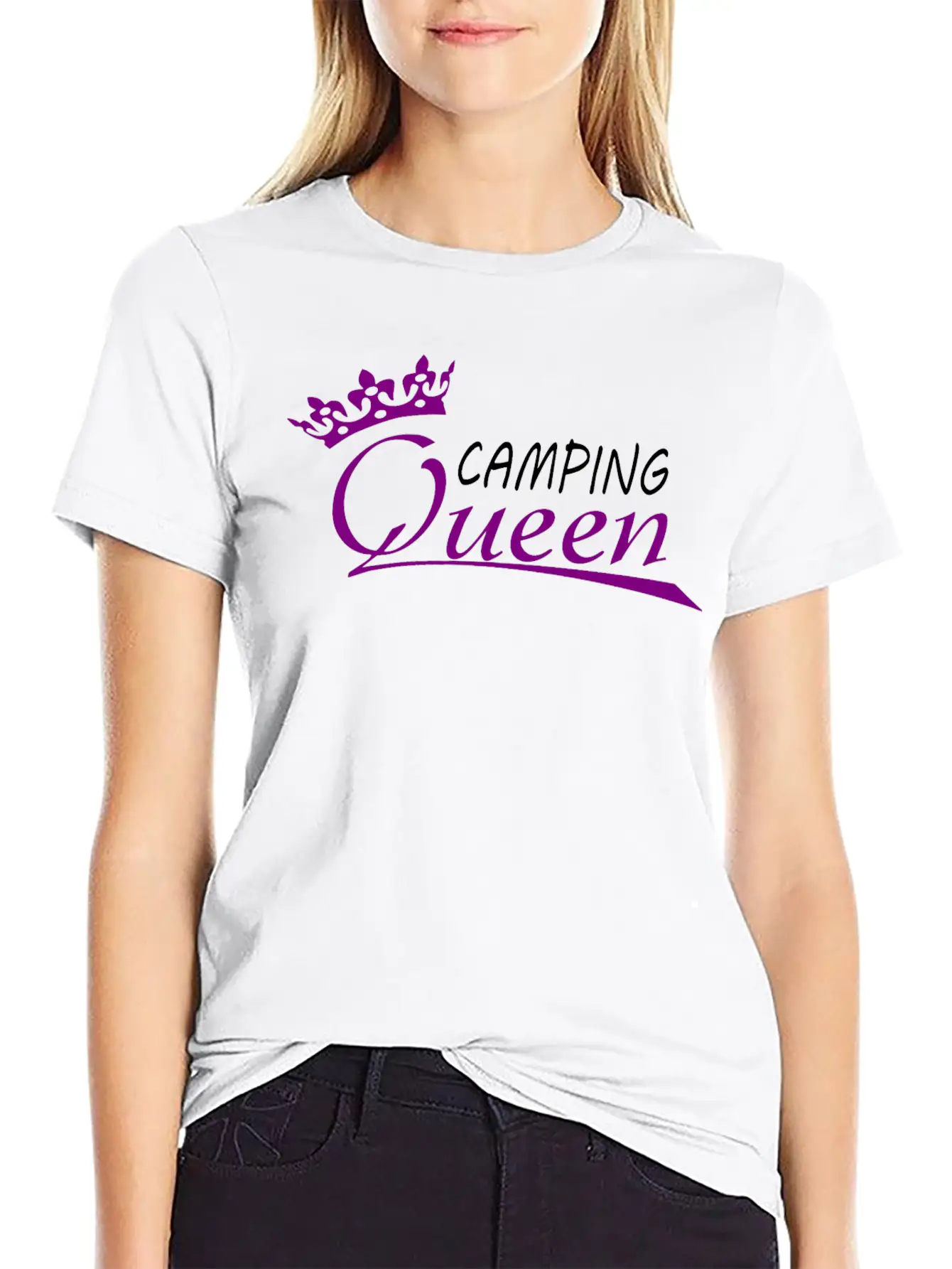 Camping Essential Cotton Tee For Daily Outfits – Unisex Style