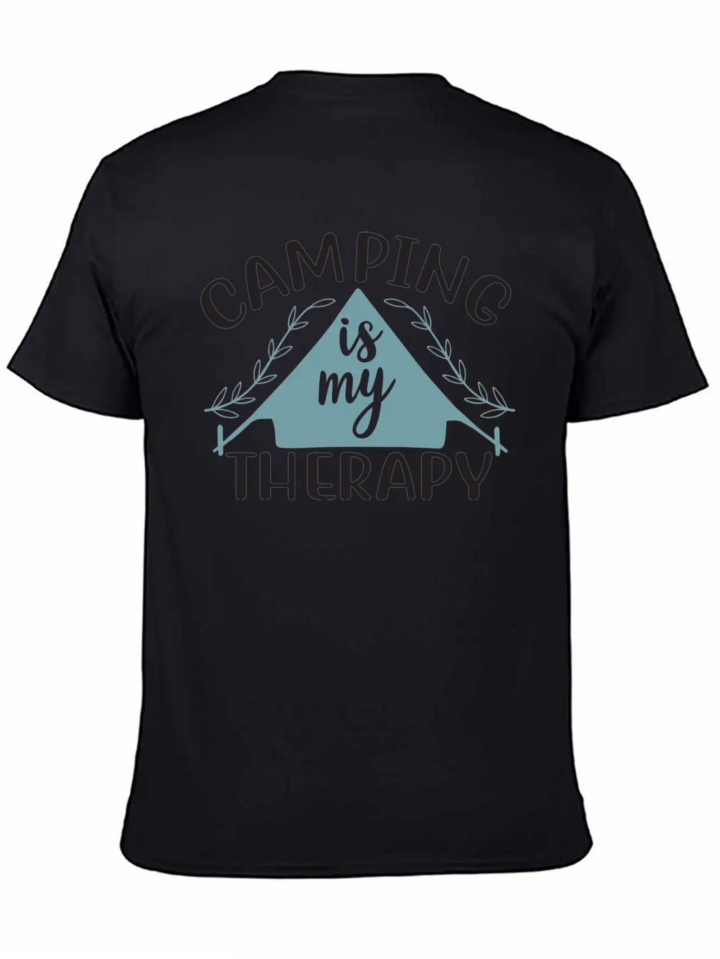 Camping Is My Therapy Essential Cotton Tee For Daily Outfits – Unisex Style