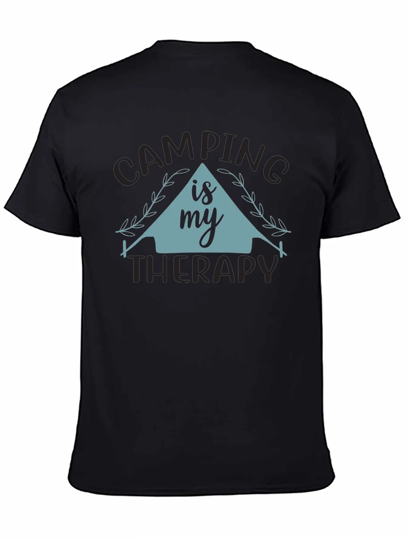 Camping Is My Therapy Essential Cotton Tee For Daily Outfits – Unisex Style
