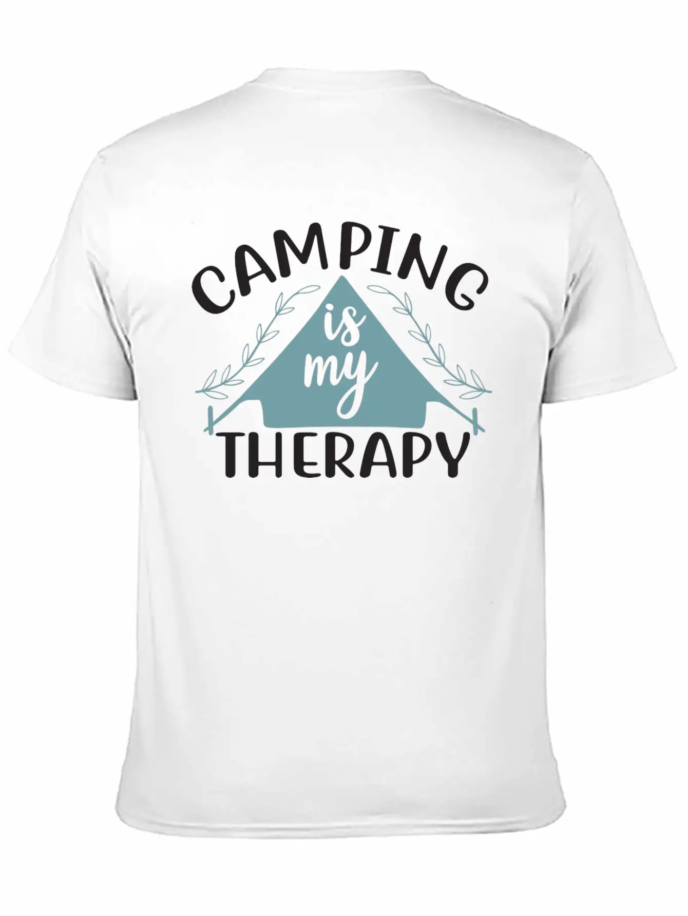 Camping Is My Therapy Essential Cotton Tee For Daily Outfits – Unisex Style