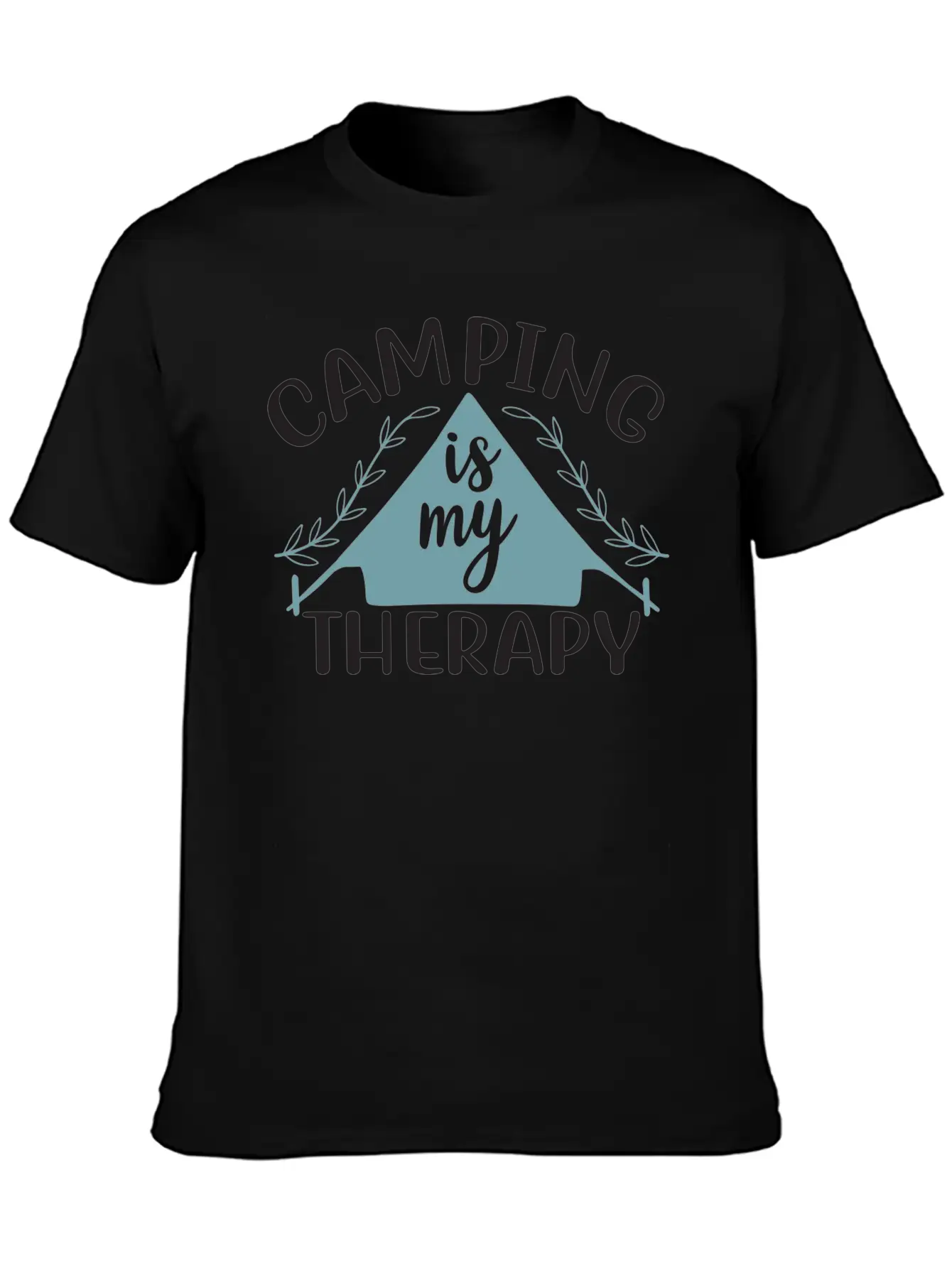 Camping Is My Therapy Essential Cotton Tee For Daily Outfits – Unisex Style