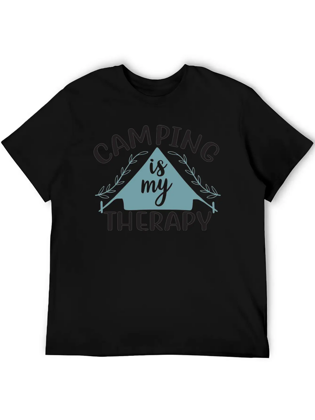 Camping Is My Therapy Essential Cotton Tee For Daily Outfits – Unisex Style