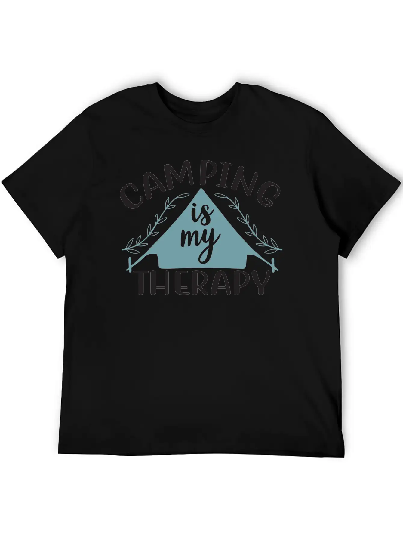 Camping Is My Therapy Essential Cotton Tee For Daily Outfits – Unisex Style