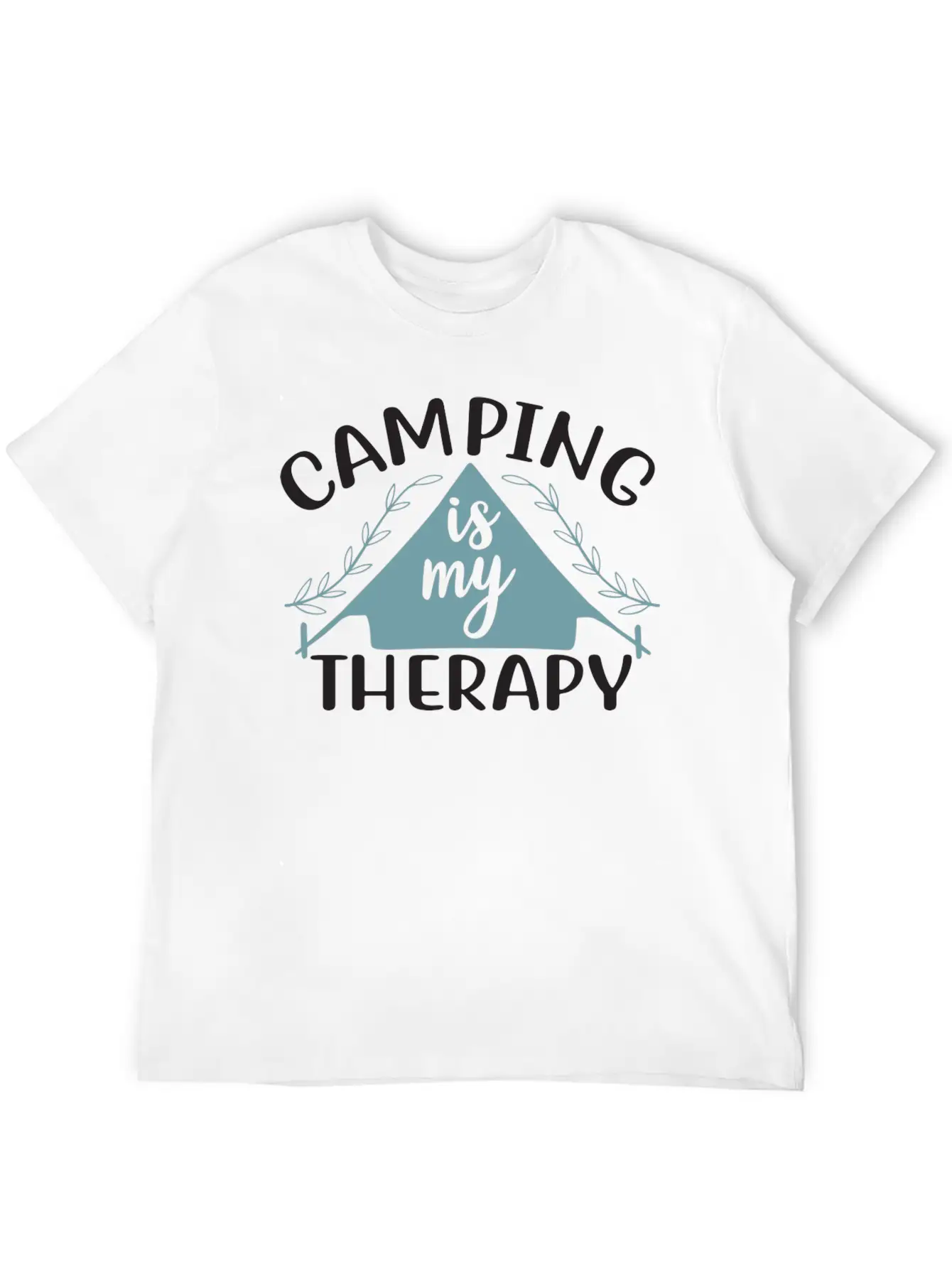 Camping Is My Therapy Essential Cotton Tee For Daily Outfits – Unisex Style