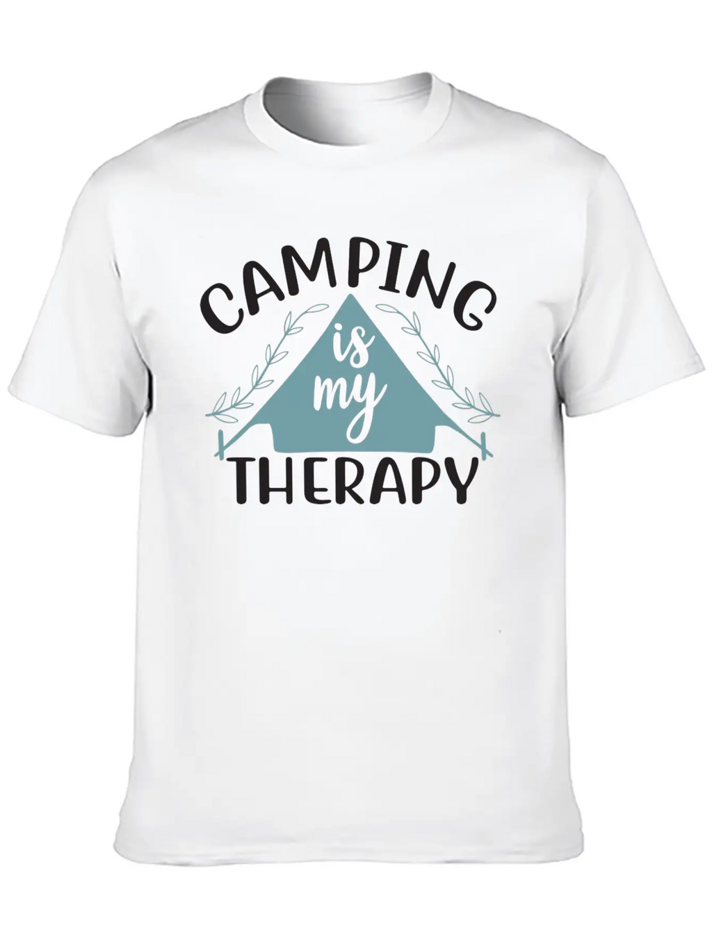Camping Is My Therapy Essential Cotton Tee For Daily Outfits – Unisex Style