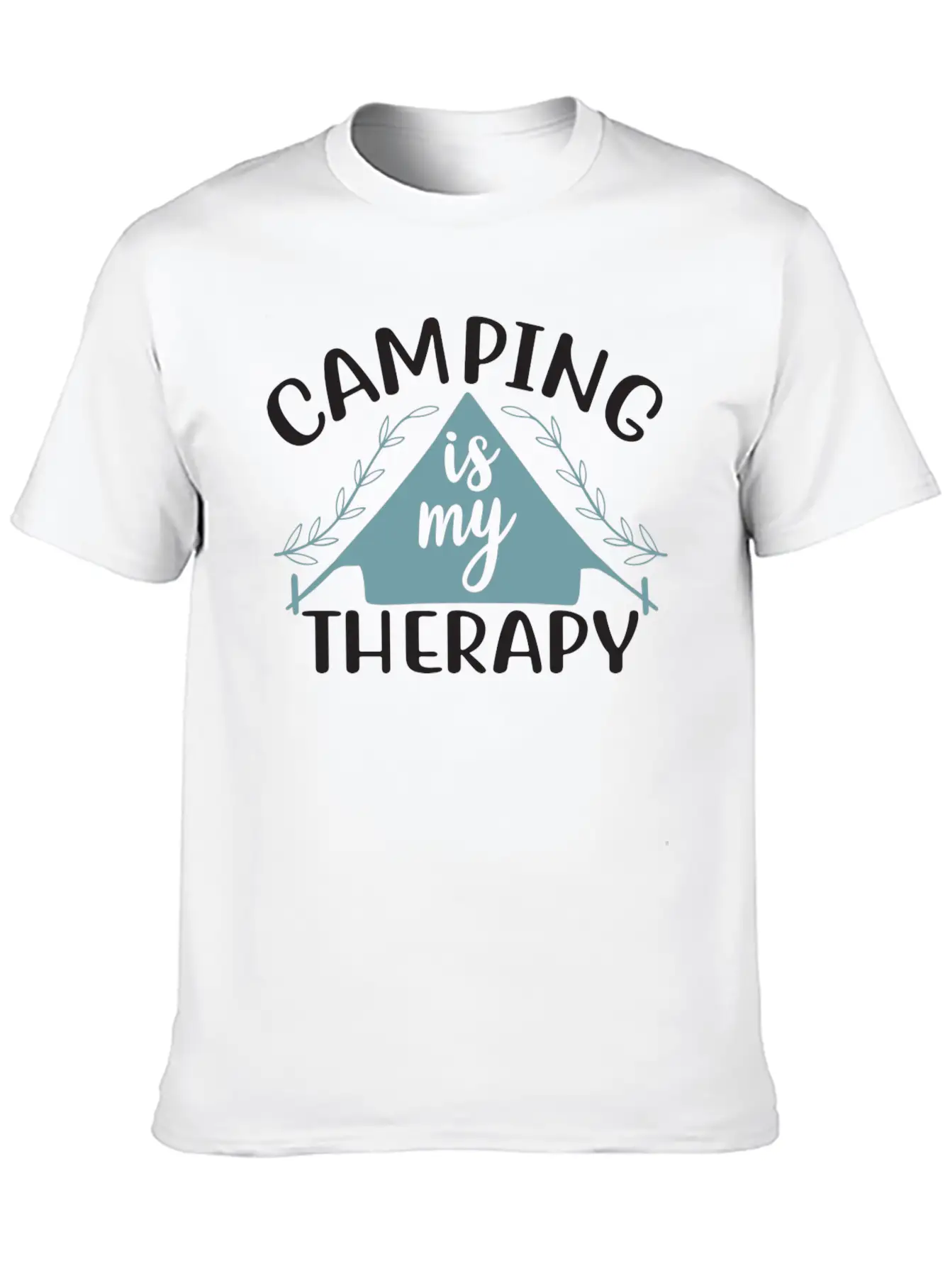 Camping Is My Therapy Essential Cotton Tee For Daily Outfits – Unisex Style