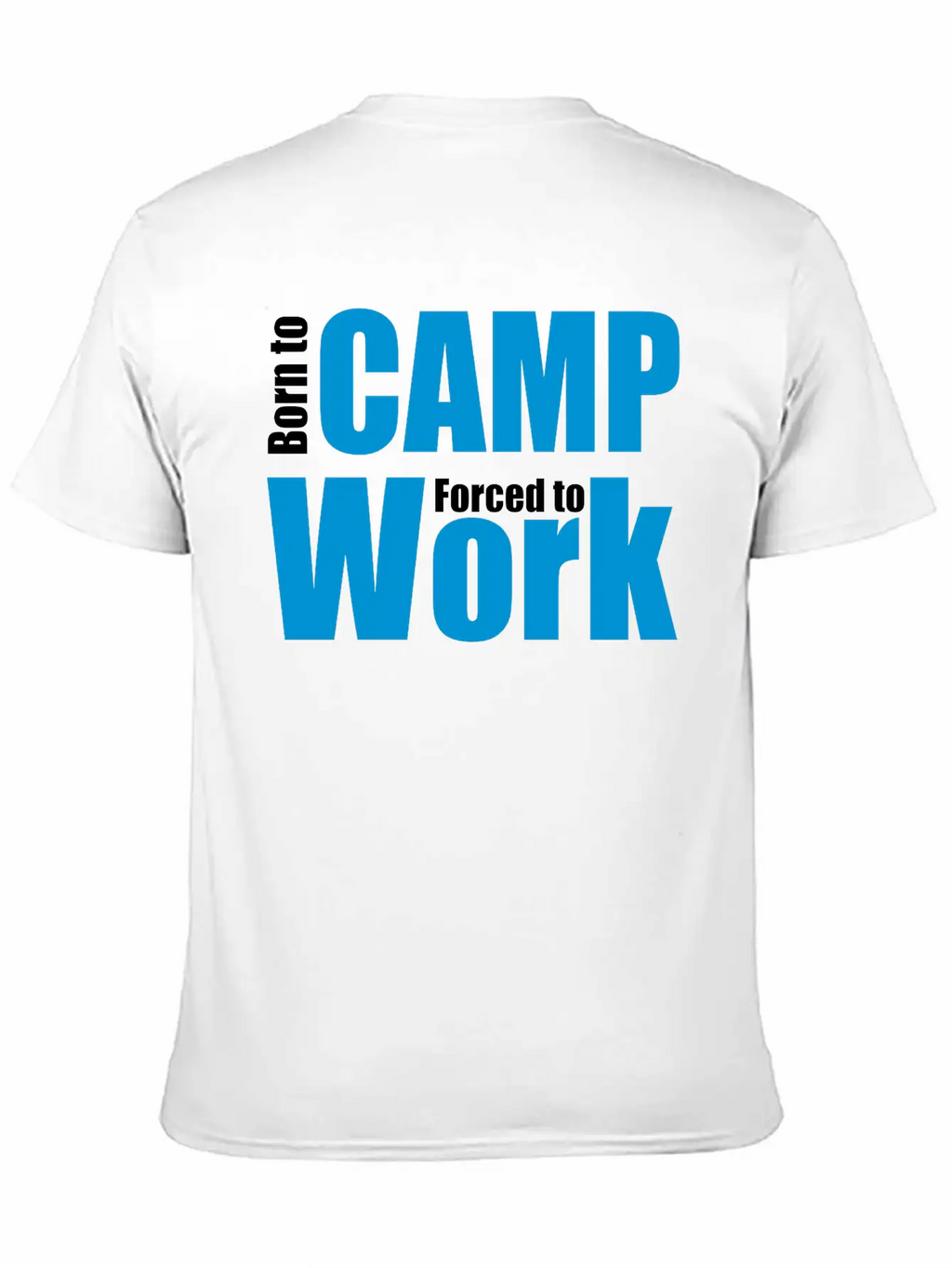 Camping Unisex Casual T-Shirt – Clean Design For Daily Comfort
