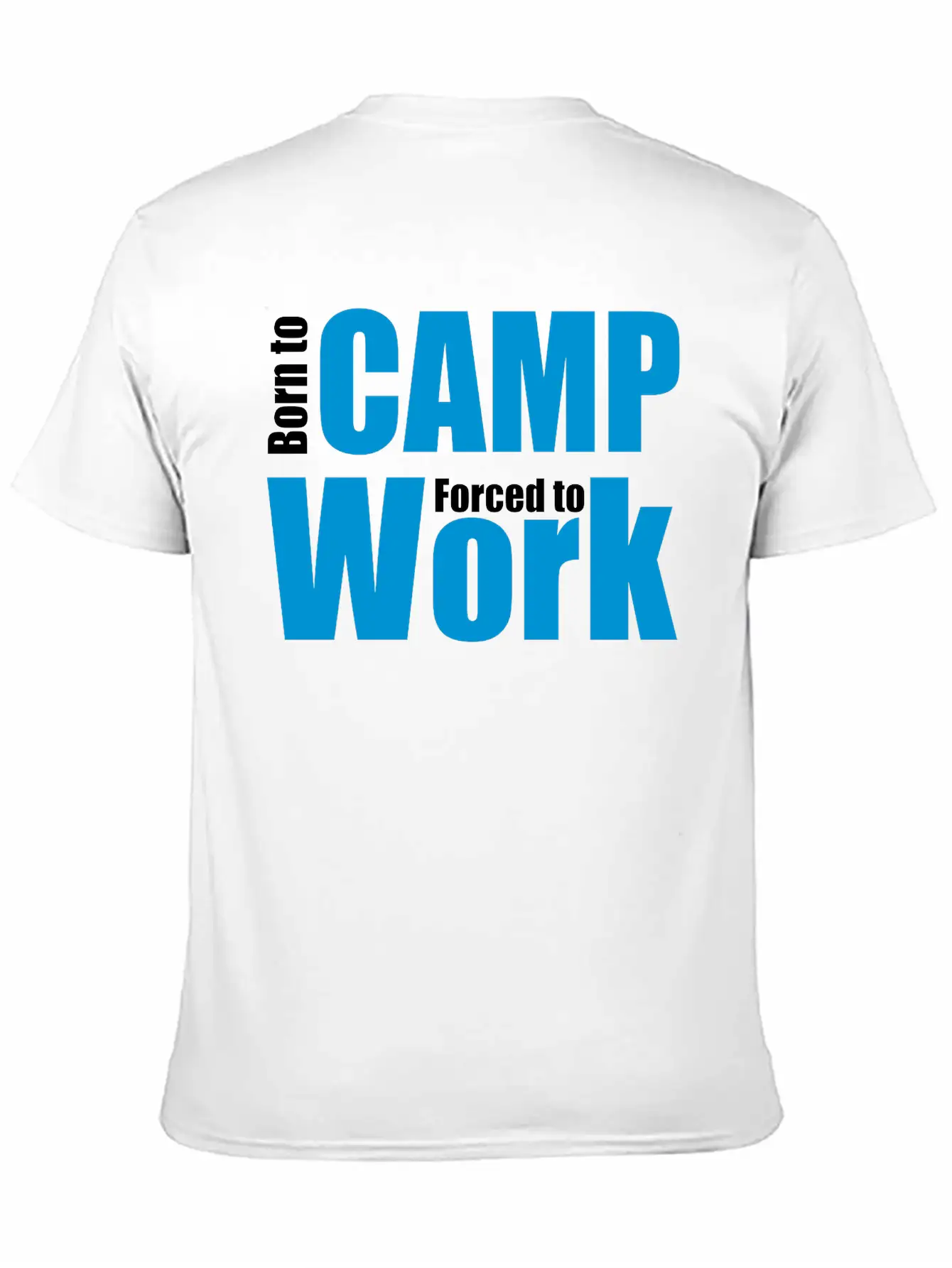 Camping Unisex Casual T-Shirt – Clean Design For Daily Comfort