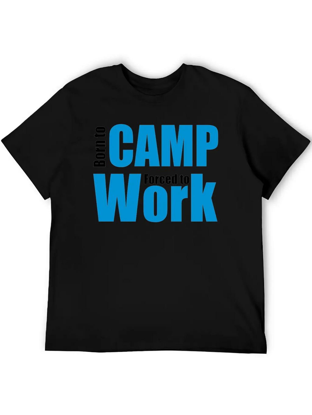 Camping Unisex Casual T-Shirt – Clean Design For Daily Comfort