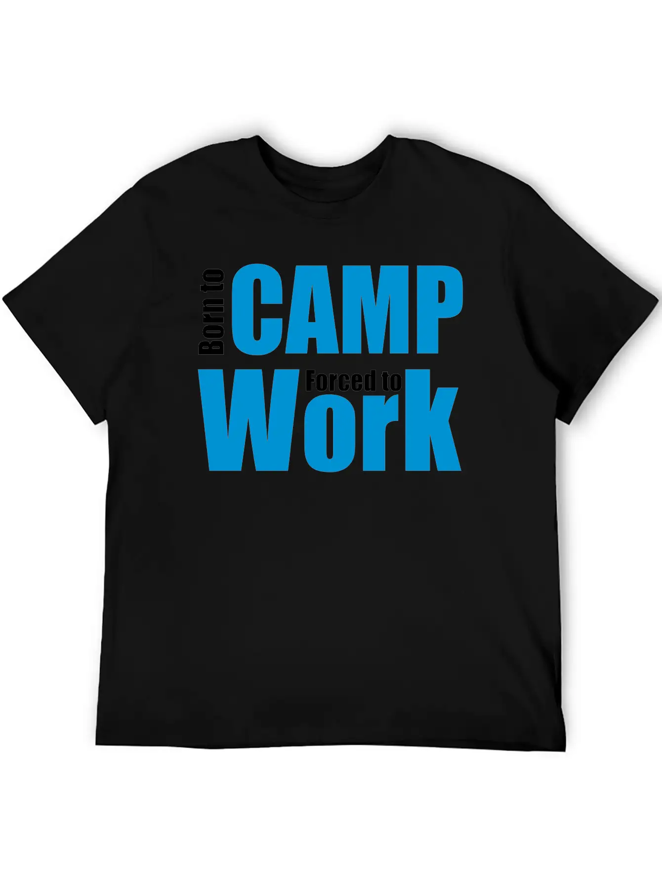 Camping Unisex Casual T-Shirt – Clean Design For Daily Comfort