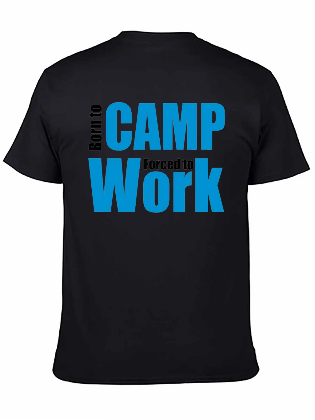 Camping Unisex Casual T-Shirt – Clean Design For Daily Comfort