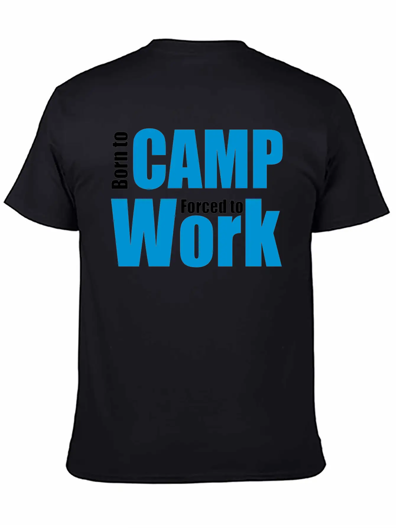 Camping Unisex Casual T-Shirt – Clean Design For Daily Comfort