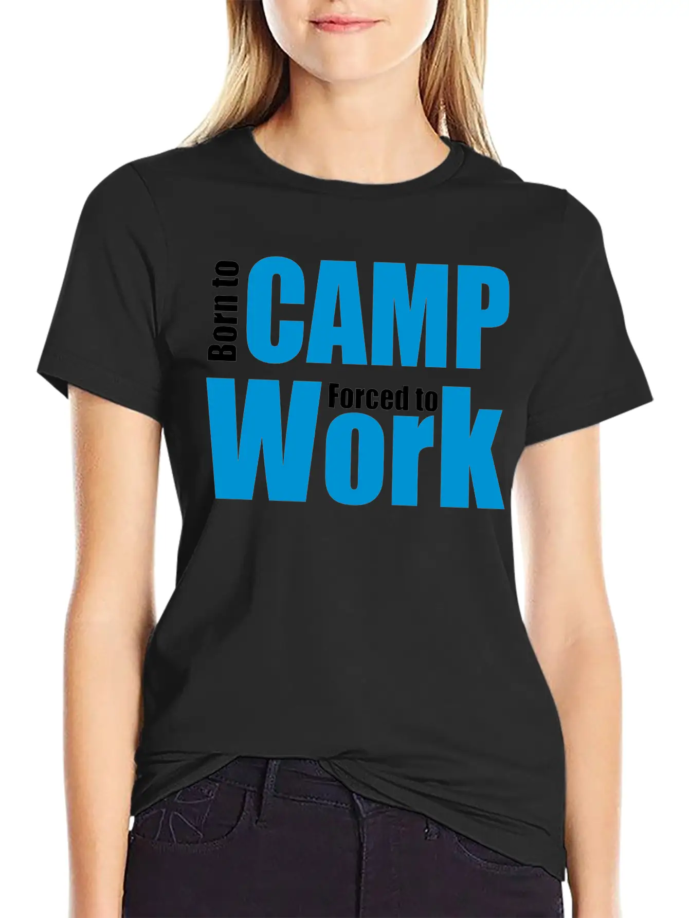 Camping Unisex Casual T-Shirt – Clean Design For Daily Comfort