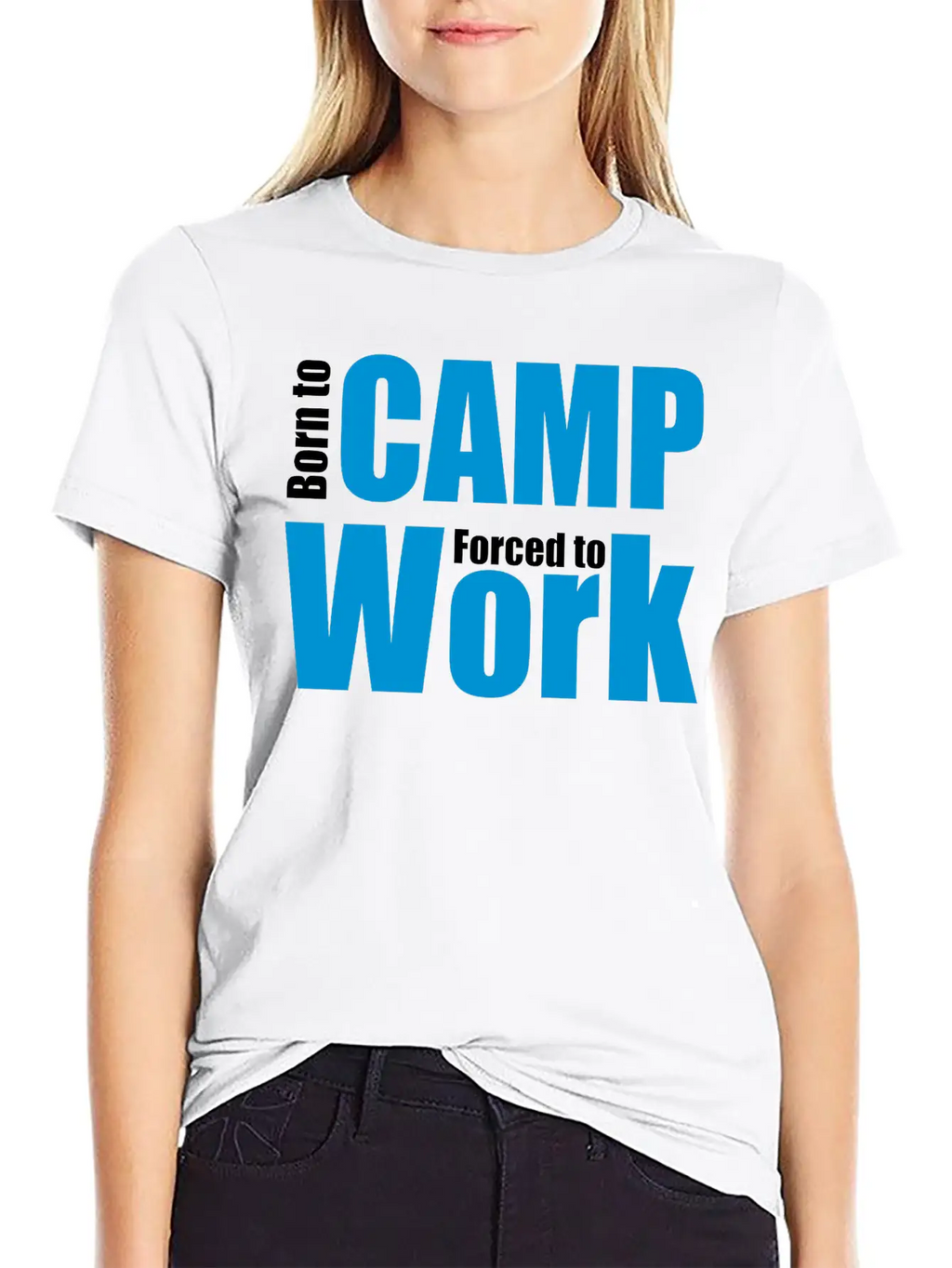 Camping Unisex Casual T-Shirt – Clean Design For Daily Comfort