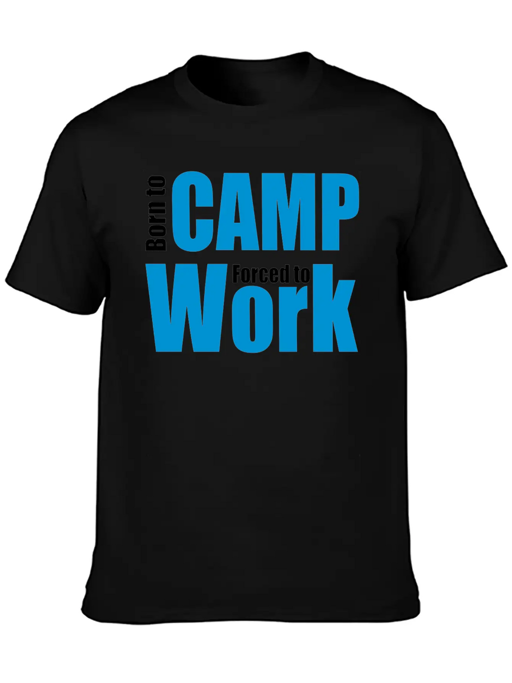 Camping Unisex Casual T-Shirt – Clean Design For Daily Comfort