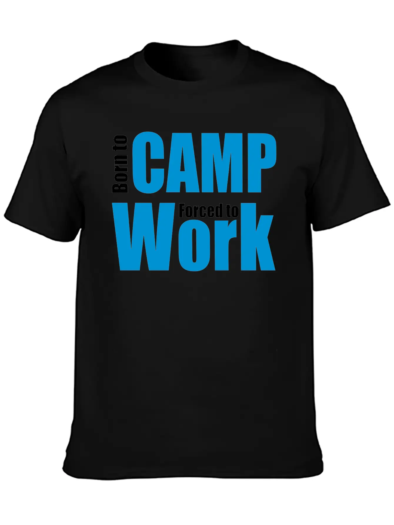 Camping Unisex Casual T-Shirt – Clean Design For Daily Comfort