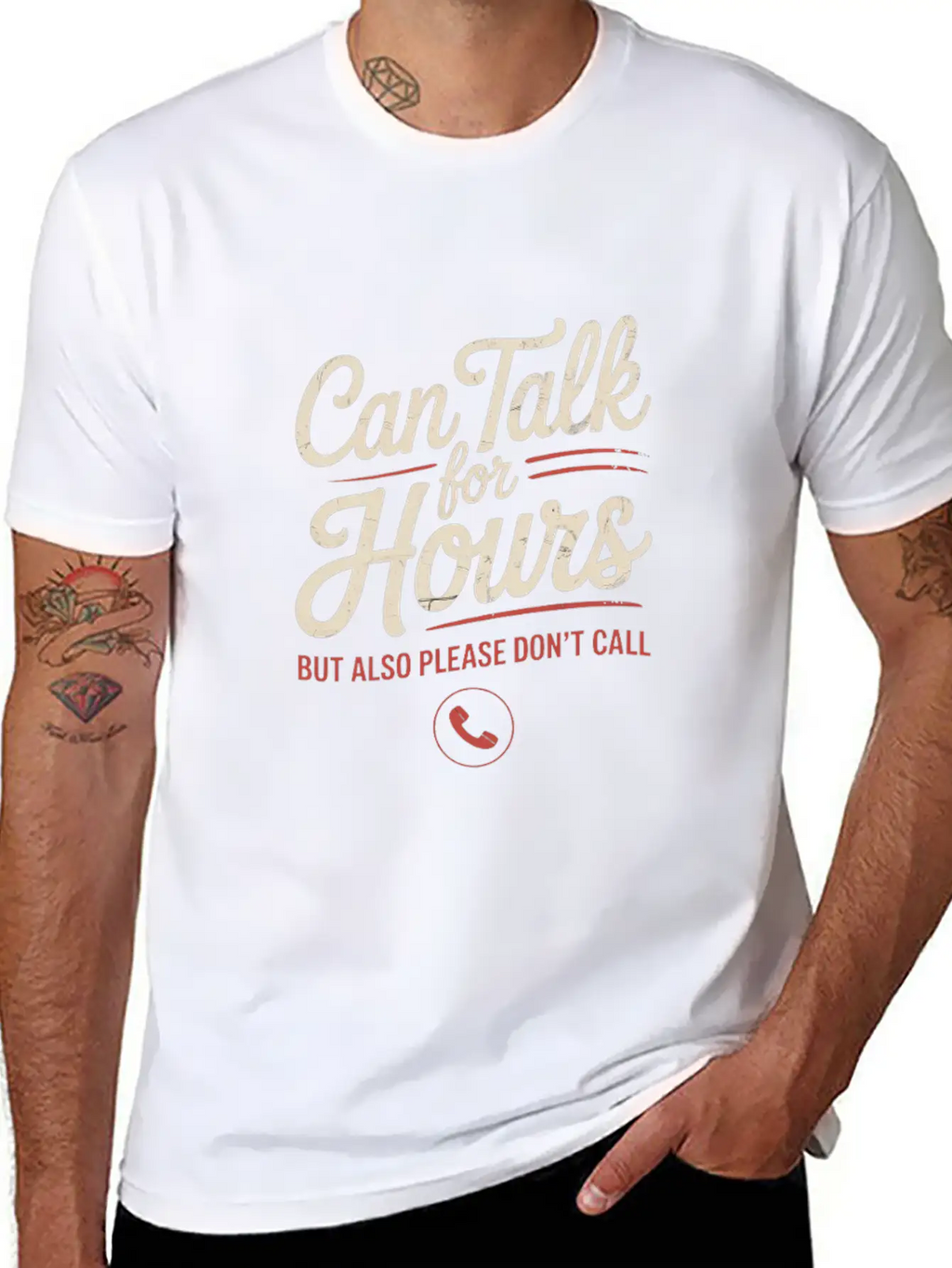 Can Talk For Hours But Also Please Don’t Call Essential Cotton Tee For Daily Outfits – Unisex Style