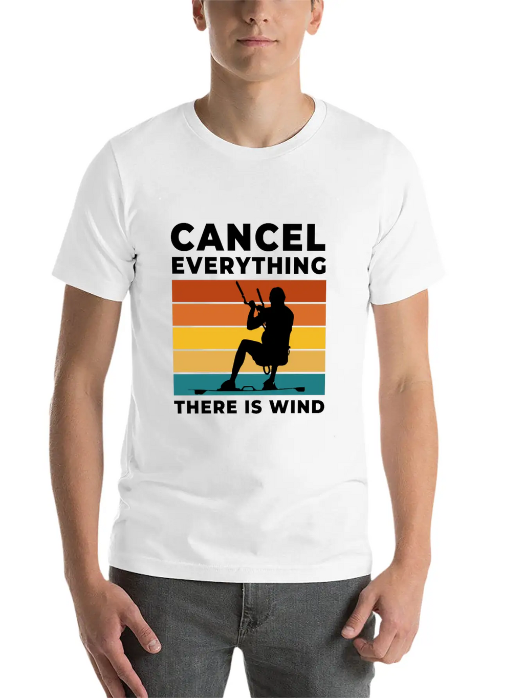 Cancel Everything There Is Wind Breathable Soft Cotton T-Shirt – Timeless Casual Look