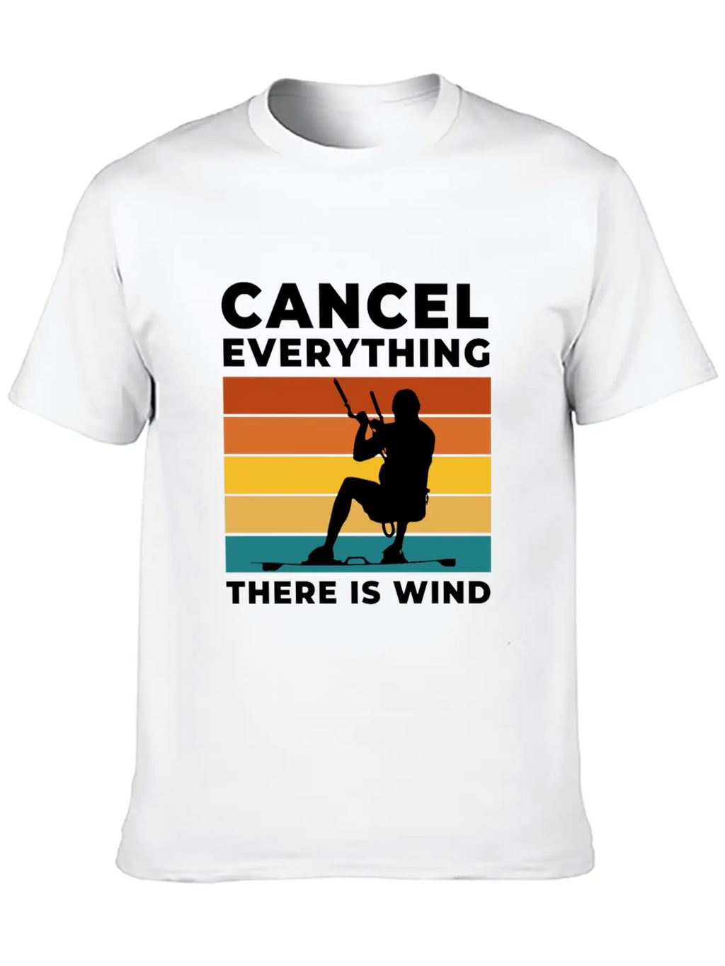 Cancel Everything There Is Wind Breathable Soft Cotton T-Shirt – Timeless Casual Look