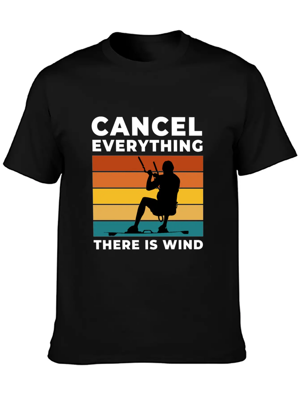 Cancel Everything There Is Wind Breathable Soft Cotton T-Shirt – Timeless Casual Look