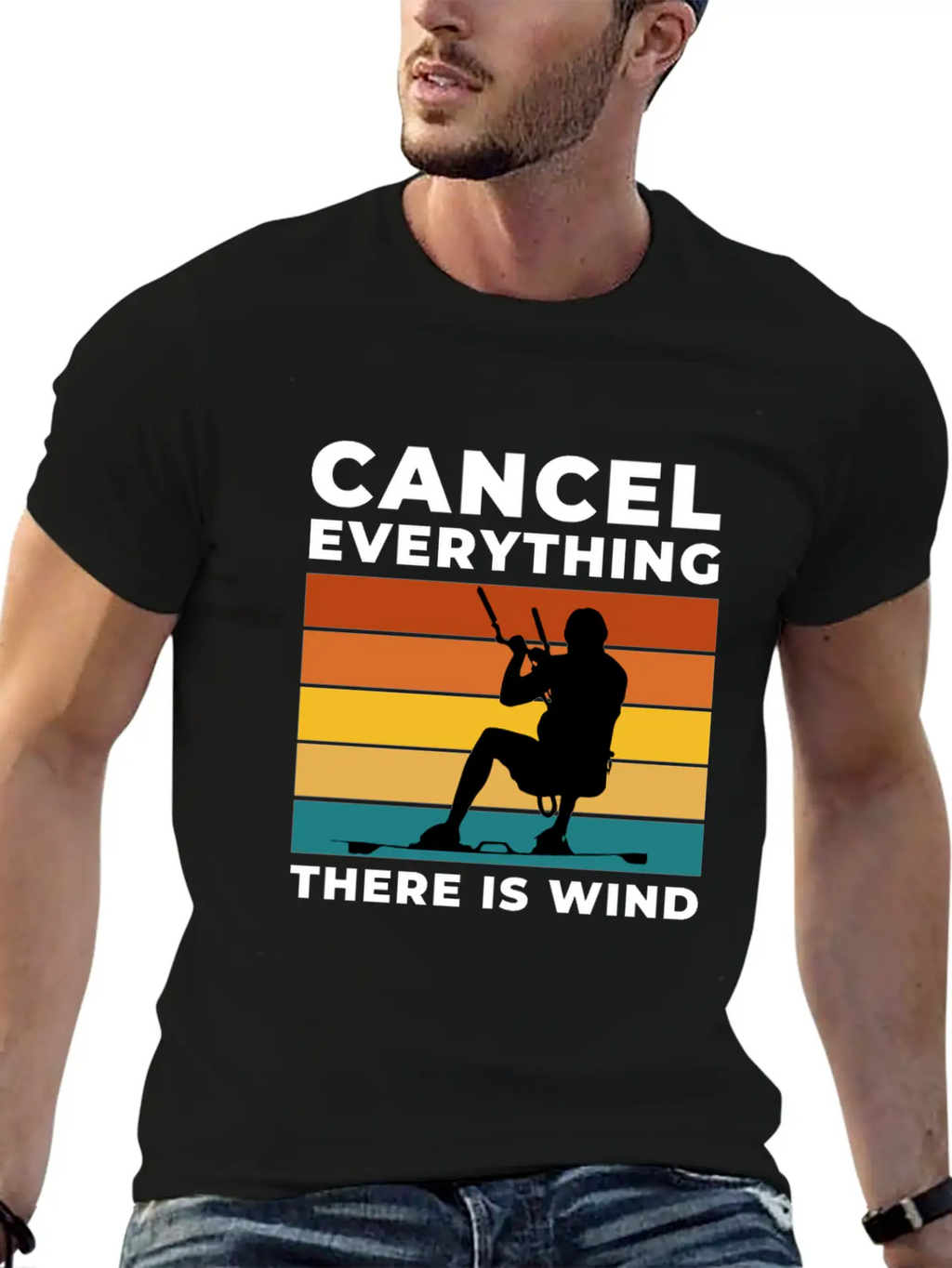 Cancel Everything There Is Wind Breathable Soft Cotton T-Shirt – Timeless Casual Look