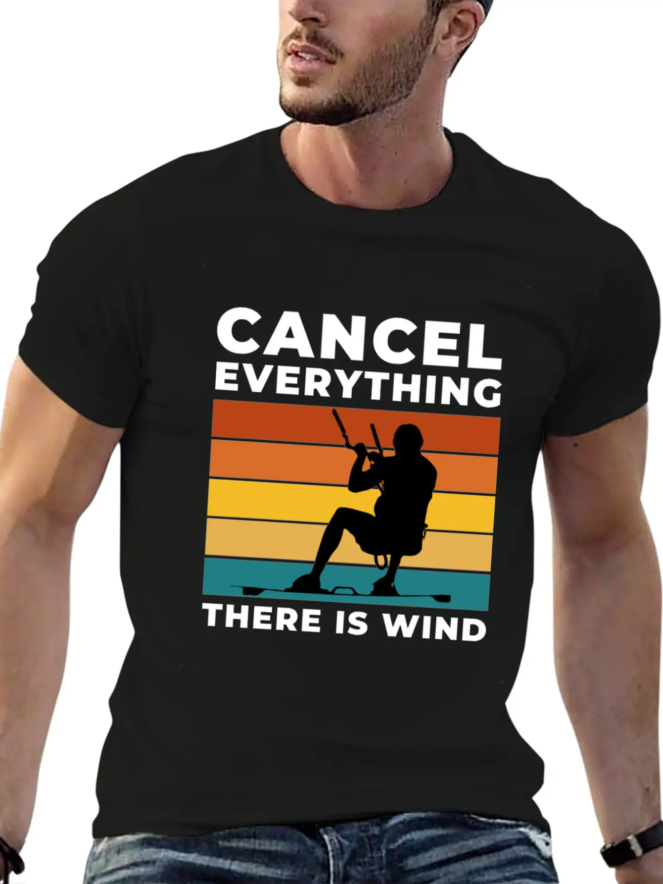 Cancel Everything There Is Wind Breathable Soft Cotton T-Shirt – Timeless Casual Look