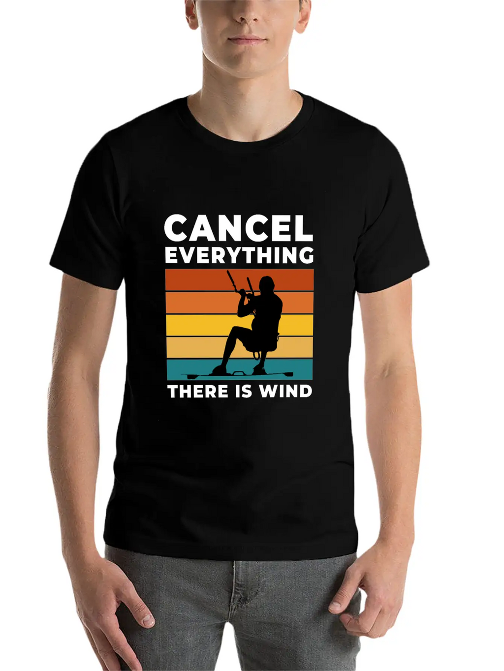 Cancel Everything There Is Wind Breathable Soft Cotton T-Shirt – Timeless Casual Look
