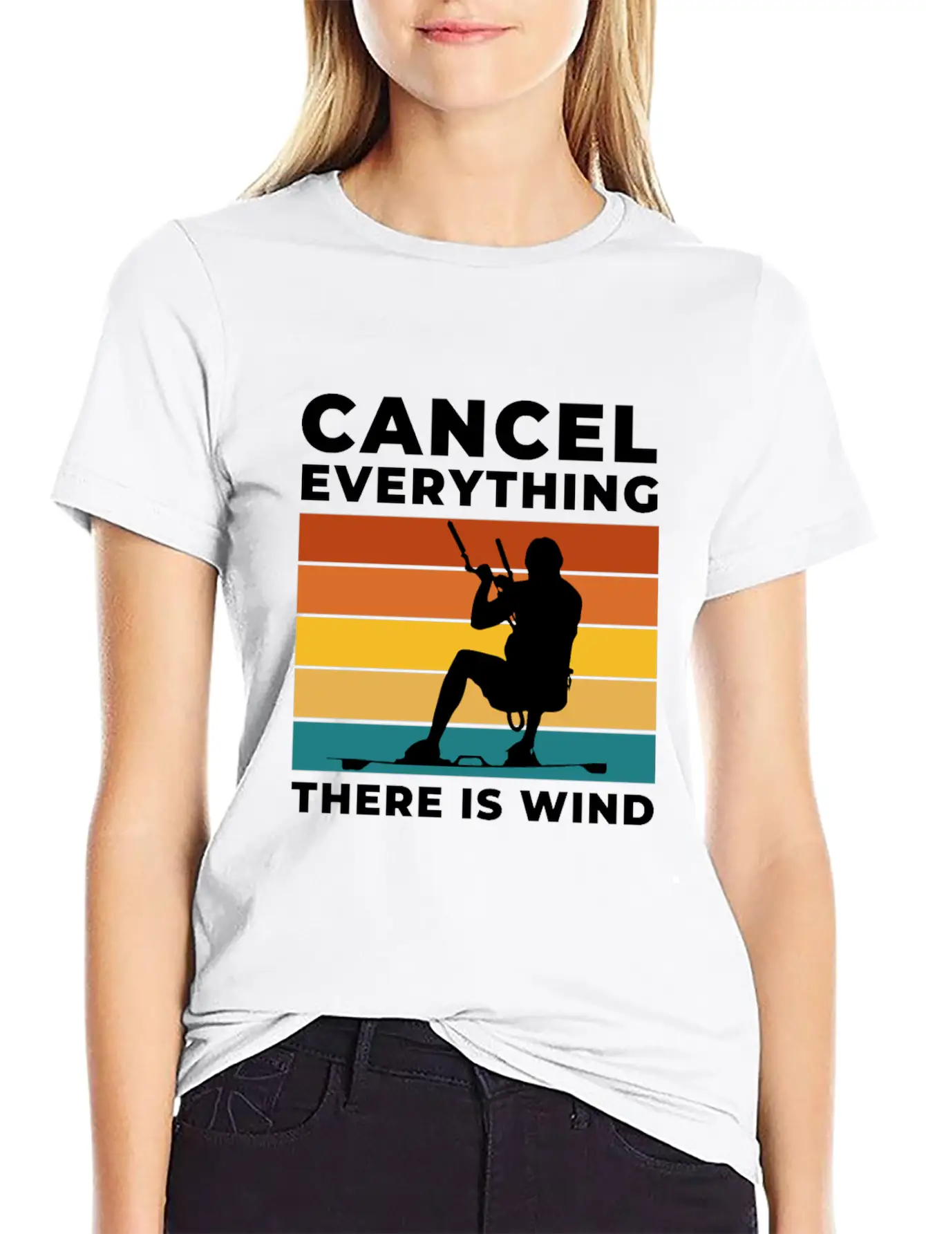 Cancel Everything There Is Wind Breathable Soft Cotton T-Shirt – Timeless Casual Look