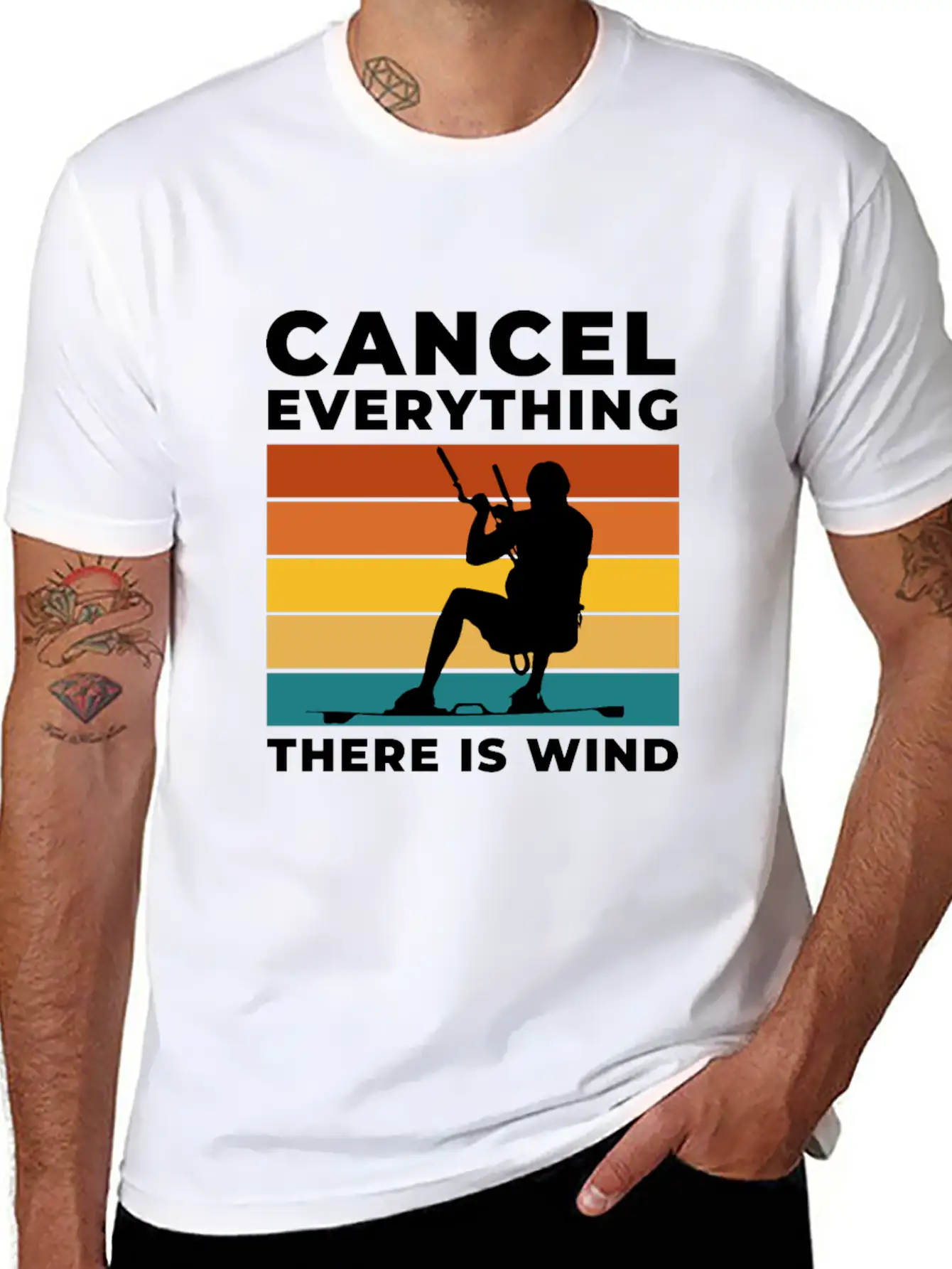 Cancel Everything There Is Wind Breathable Soft Cotton T-Shirt – Timeless Casual Look
