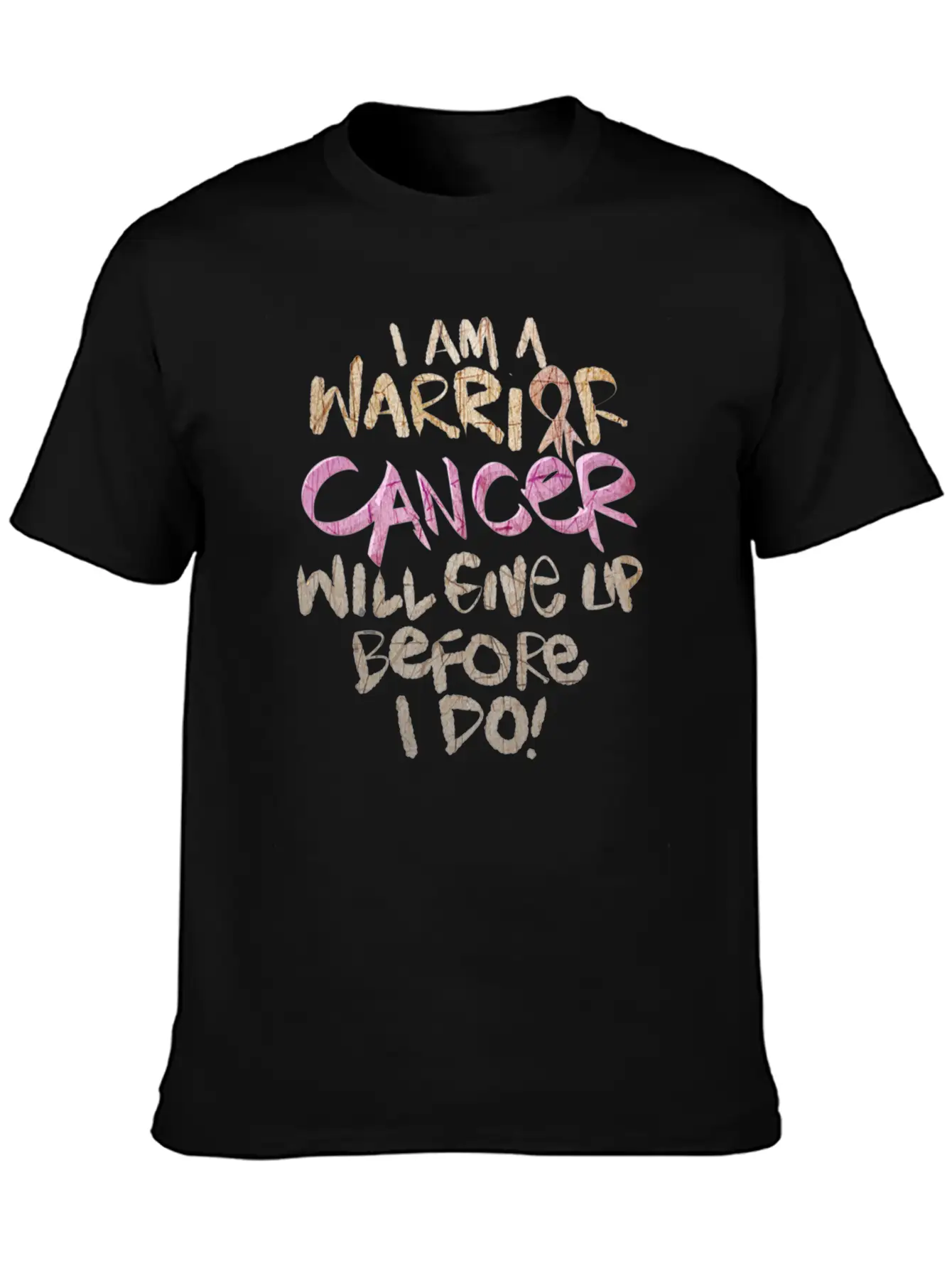 Cancer Awareness Unisex Short Sleeve Soft Cotton T-Shirt – Casual Everyday Wear