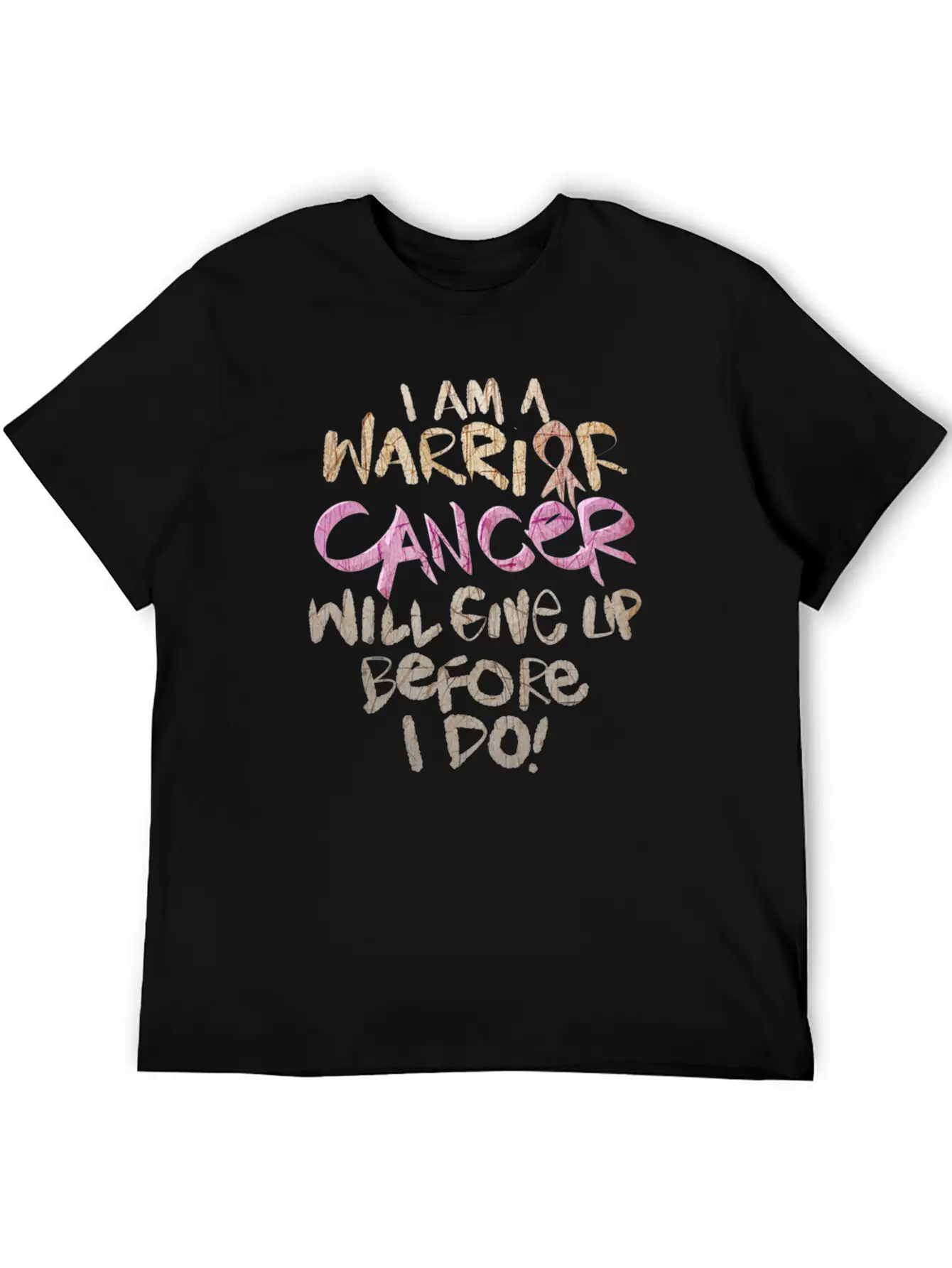 Cancer Awareness Unisex Short Sleeve Soft Cotton T-Shirt – Casual Everyday Wear