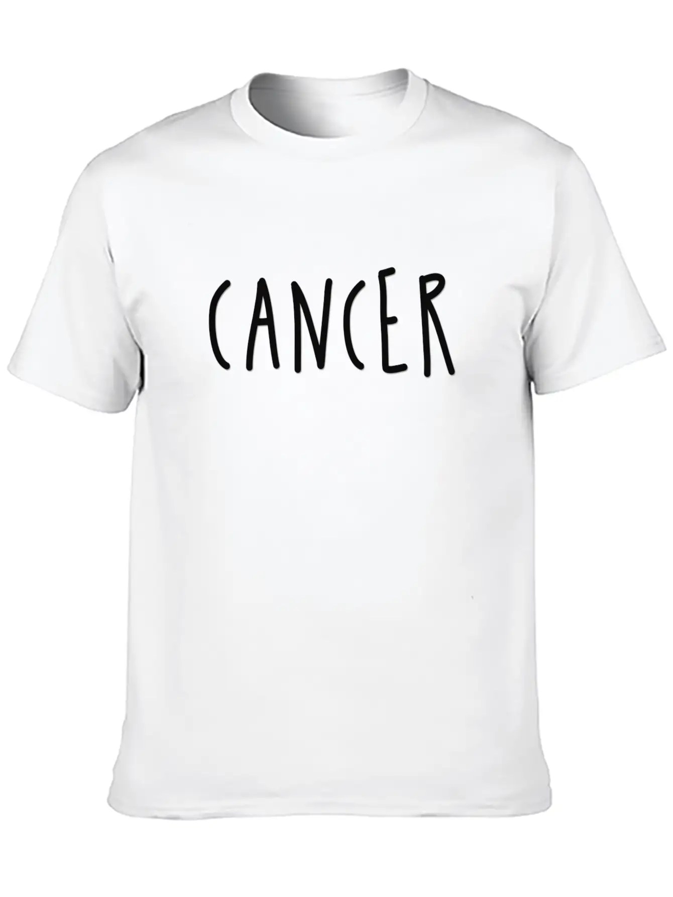Cancer Casual Graphic T-Shirt – Simple And Comfortable Daily Wear