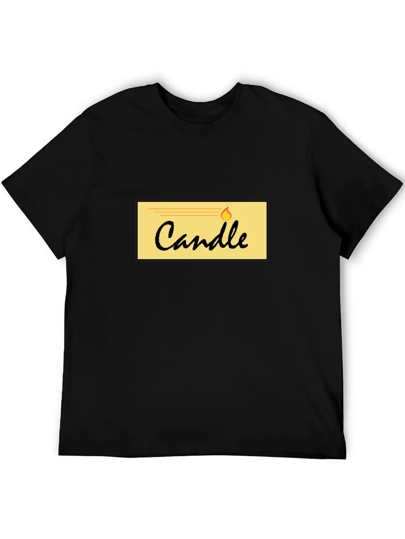 Candle Breathable Soft Cotton T-Shirt – Timeless Casual Look