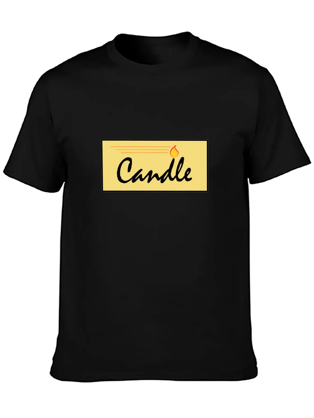 Candle Breathable Soft Cotton T-Shirt – Timeless Casual Look
