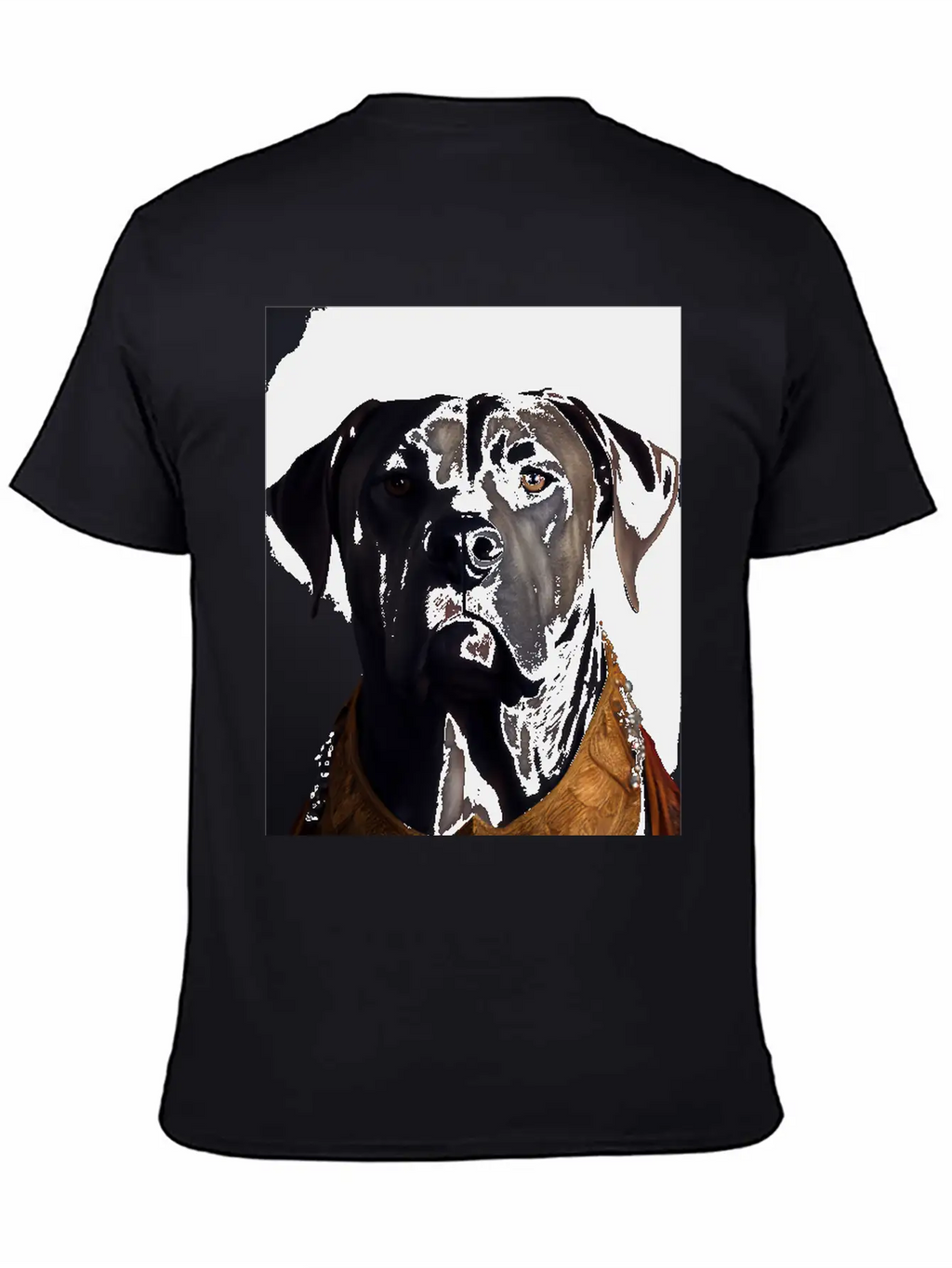 Cane Corso Dog Breed Portrait Royal Renaissance An Breathable Soft Cotton T-Shirt – Timeless Casual Look