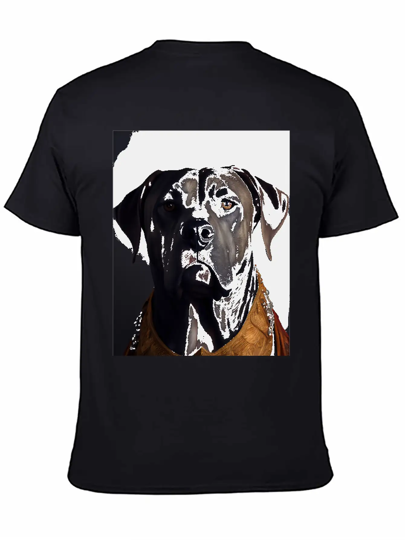 Cane Corso Dog Breed Portrait Royal Renaissance An Breathable Soft Cotton T-Shirt – Timeless Casual Look
