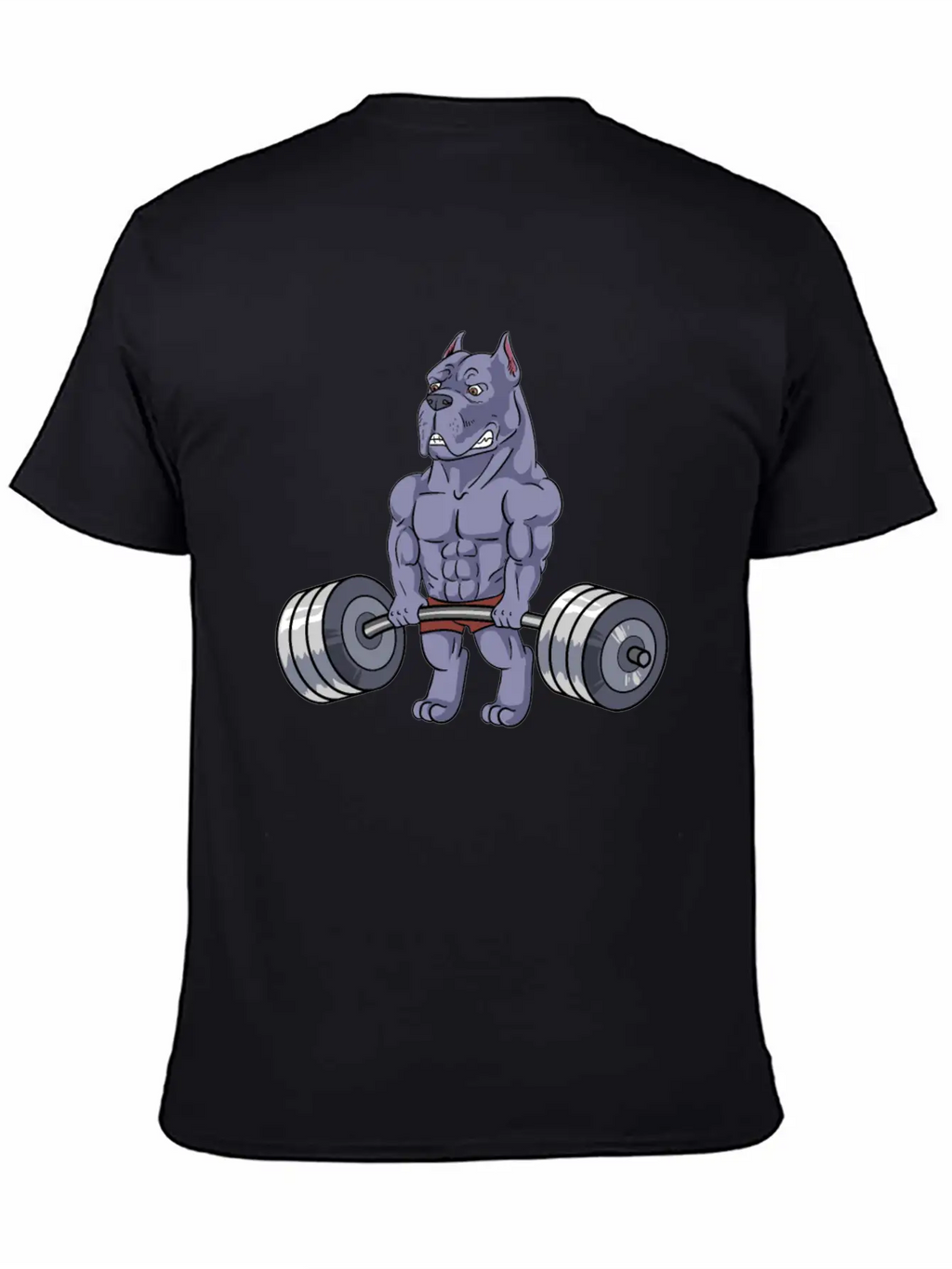 Cane Corso Weight Fitness Training Dog School Unisex Short Sleeve Soft Cotton T-Shirt – Casual Everyday Wear