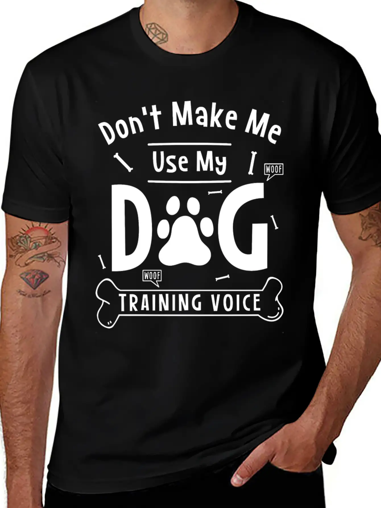 Canine Trainer Breathable Soft Cotton T-Shirt – Timeless Casual Look