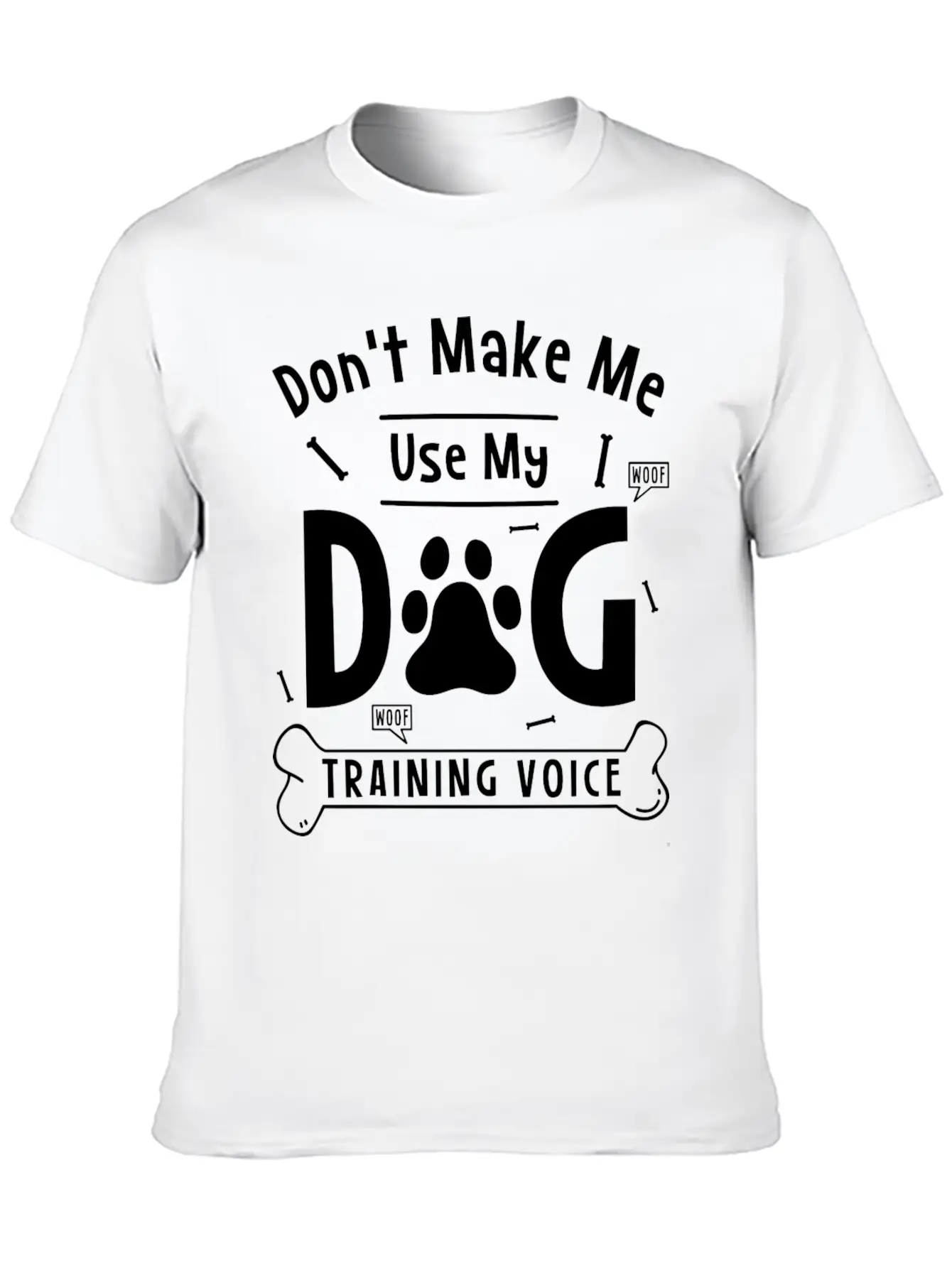 Canine Trainer Breathable Soft Cotton T-Shirt – Timeless Casual Look