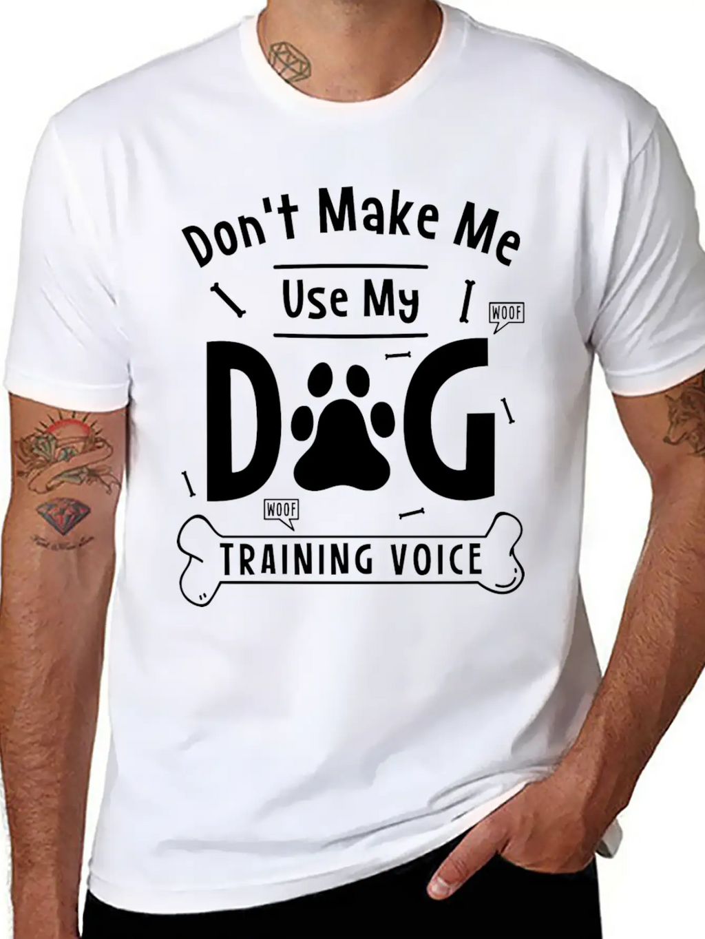 Canine Trainer Breathable Soft Cotton T-Shirt – Timeless Casual Look