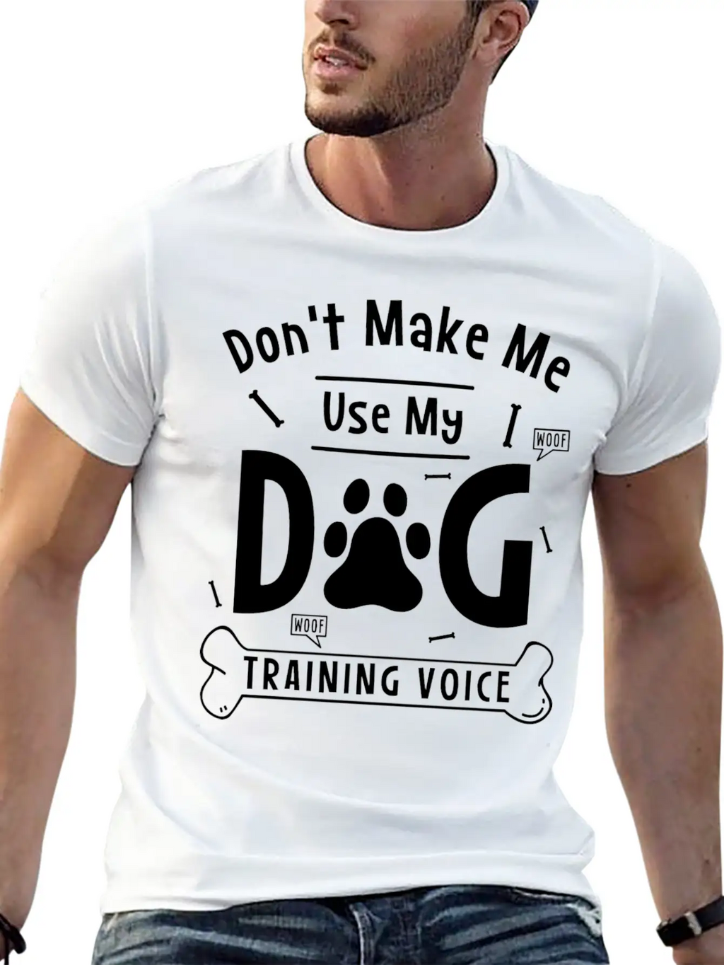 Canine Trainer Breathable Soft Cotton T-Shirt – Timeless Casual Look