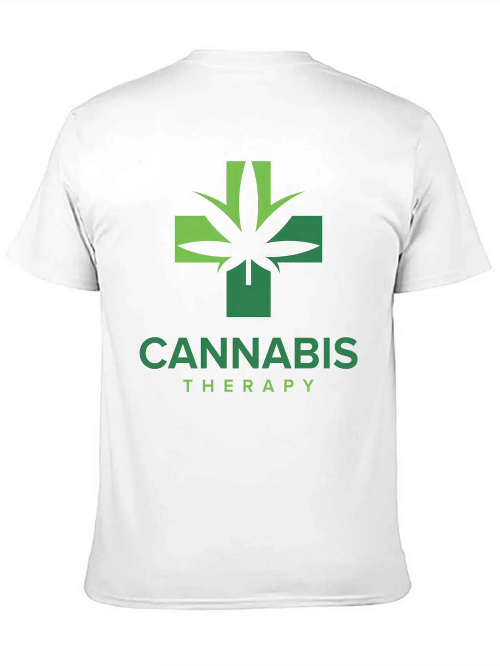 Cannabis Therapy Casual Graphic T-Shirt – Simple And Comfortable Daily Wear