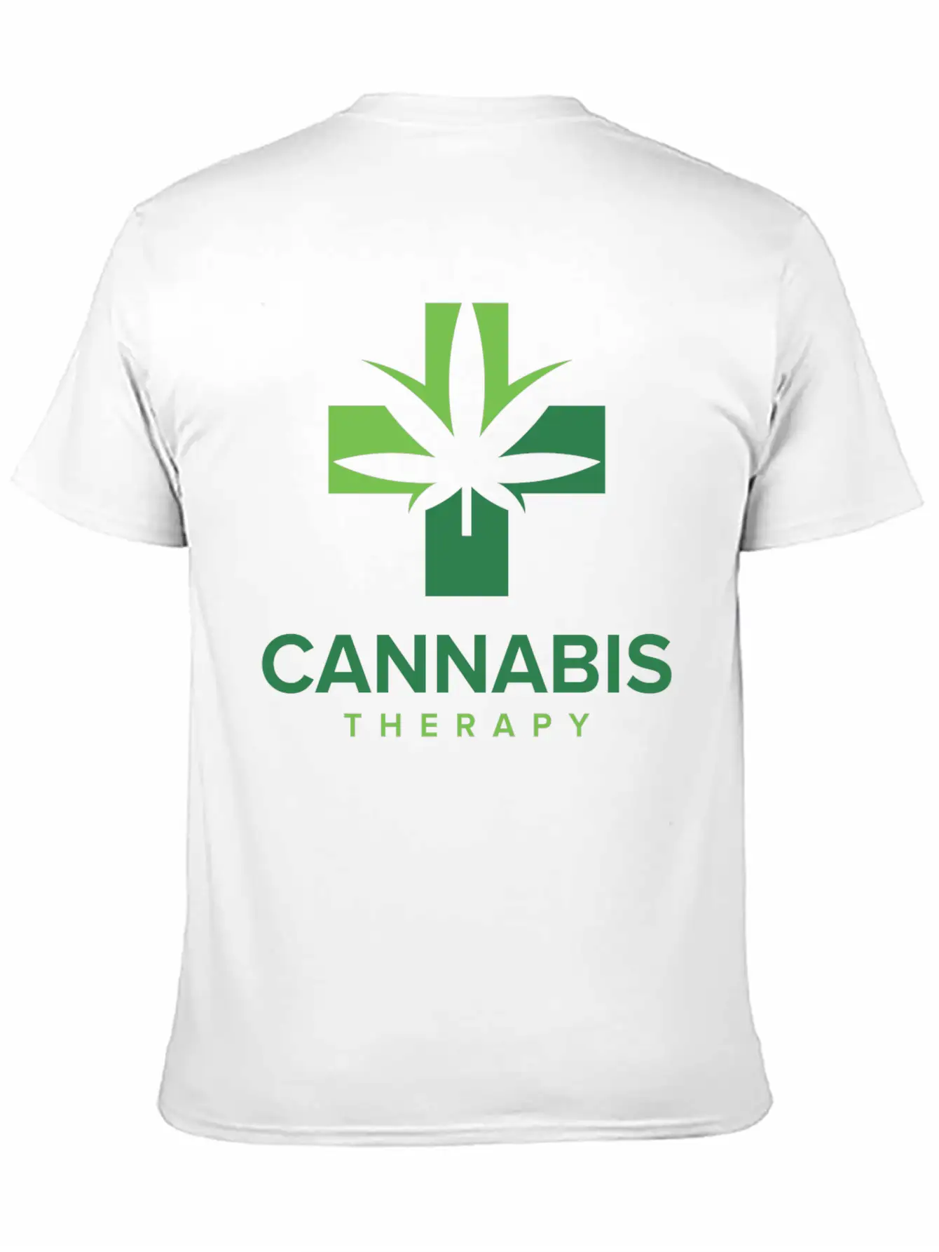 Cannabis Therapy Casual Graphic T-Shirt – Simple And Comfortable Daily Wear