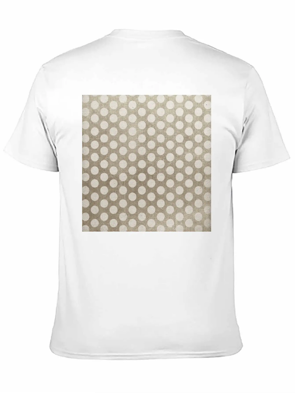 Canvas Design With Circles And A Great Texture Unisex Casual T-Shirt – Clean Design For Daily Comfort