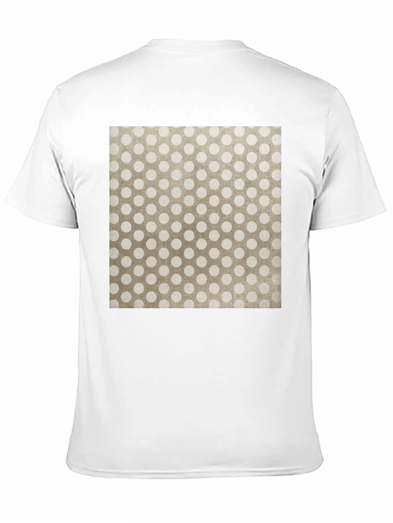 Canvas Design With Circles And A Great Texture Unisex Casual T-Shirt – Clean Design For Daily Comfort